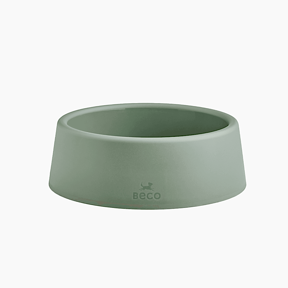 Beco Steady Dog Bowl Small Green