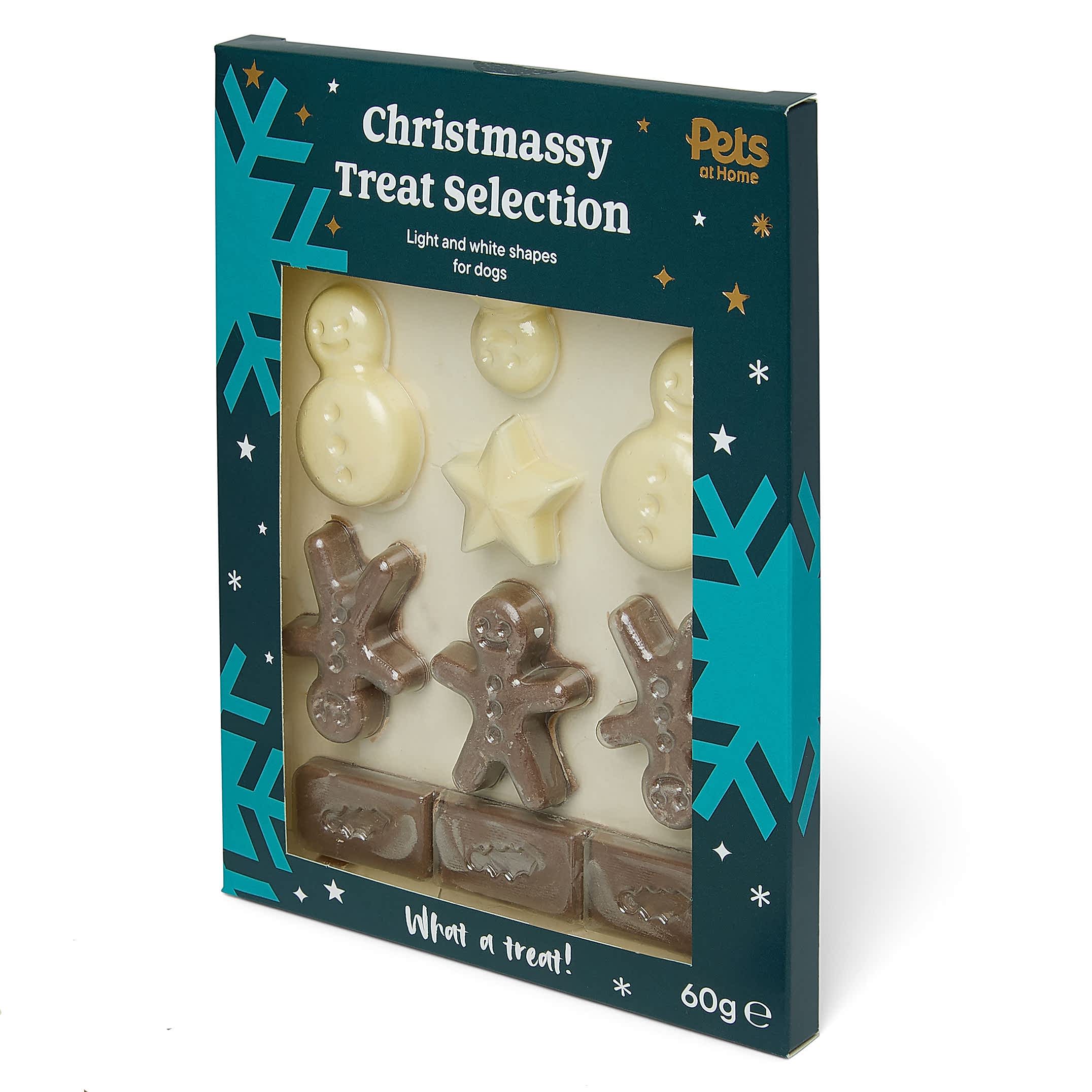 Pets at Home Christmas Dog Treat Chocolate Selection