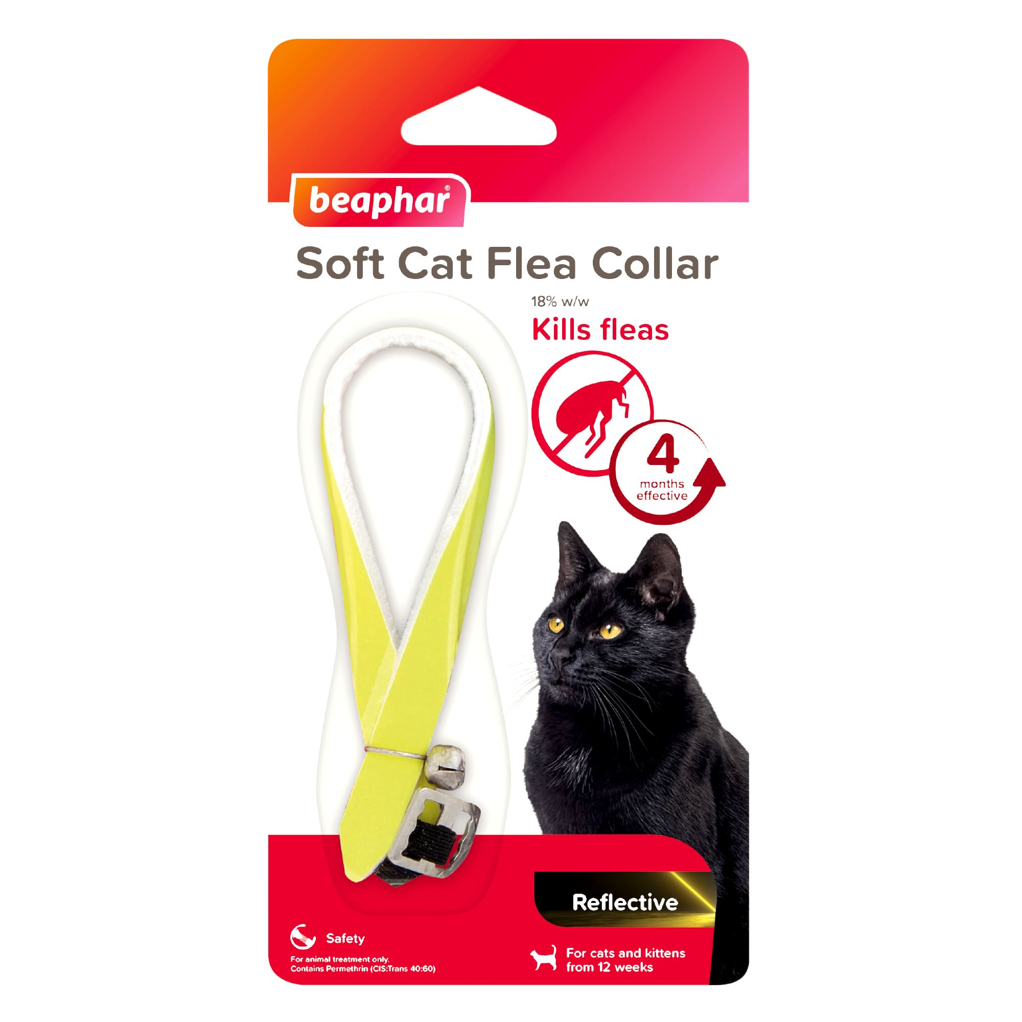 Beaphar Reflective Flea Collar For Cats