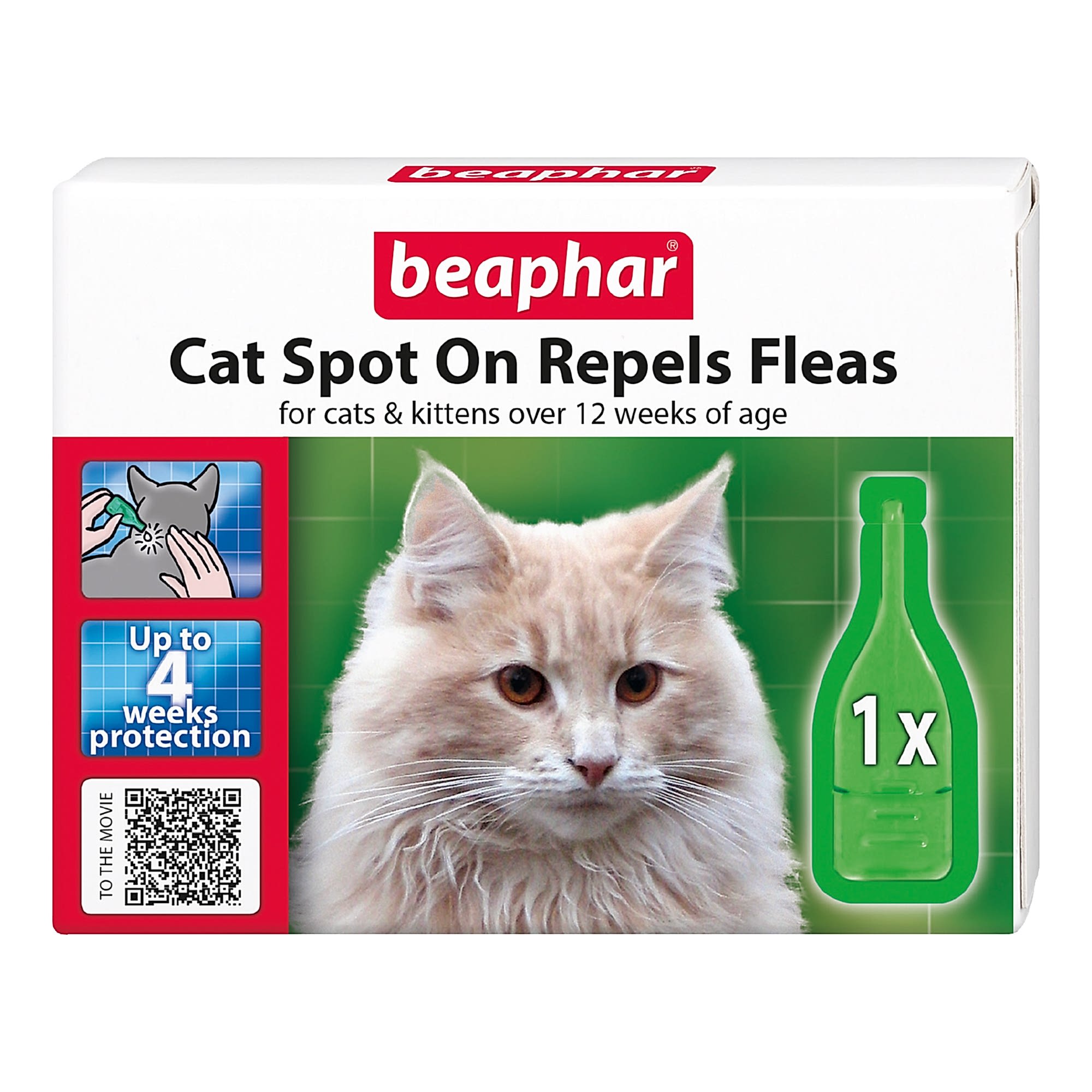 Beaphar Protection Plant-Based Flea Spot-On for Cats