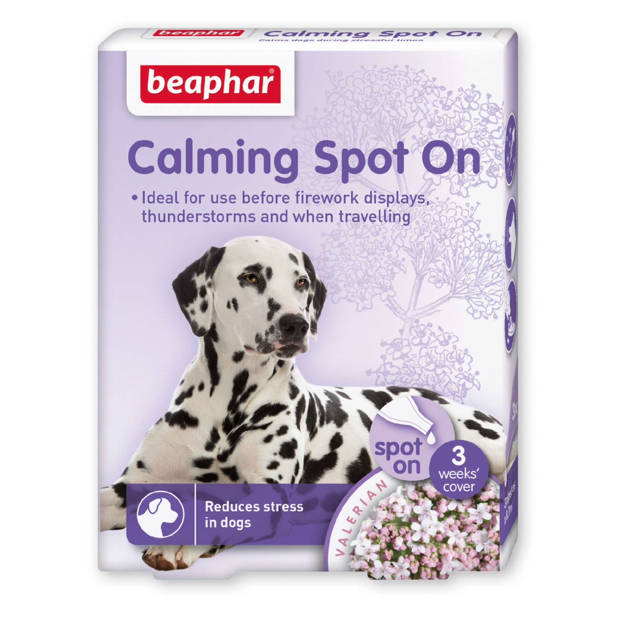 Beaphar Herbal Calming Spot-On for Dogs