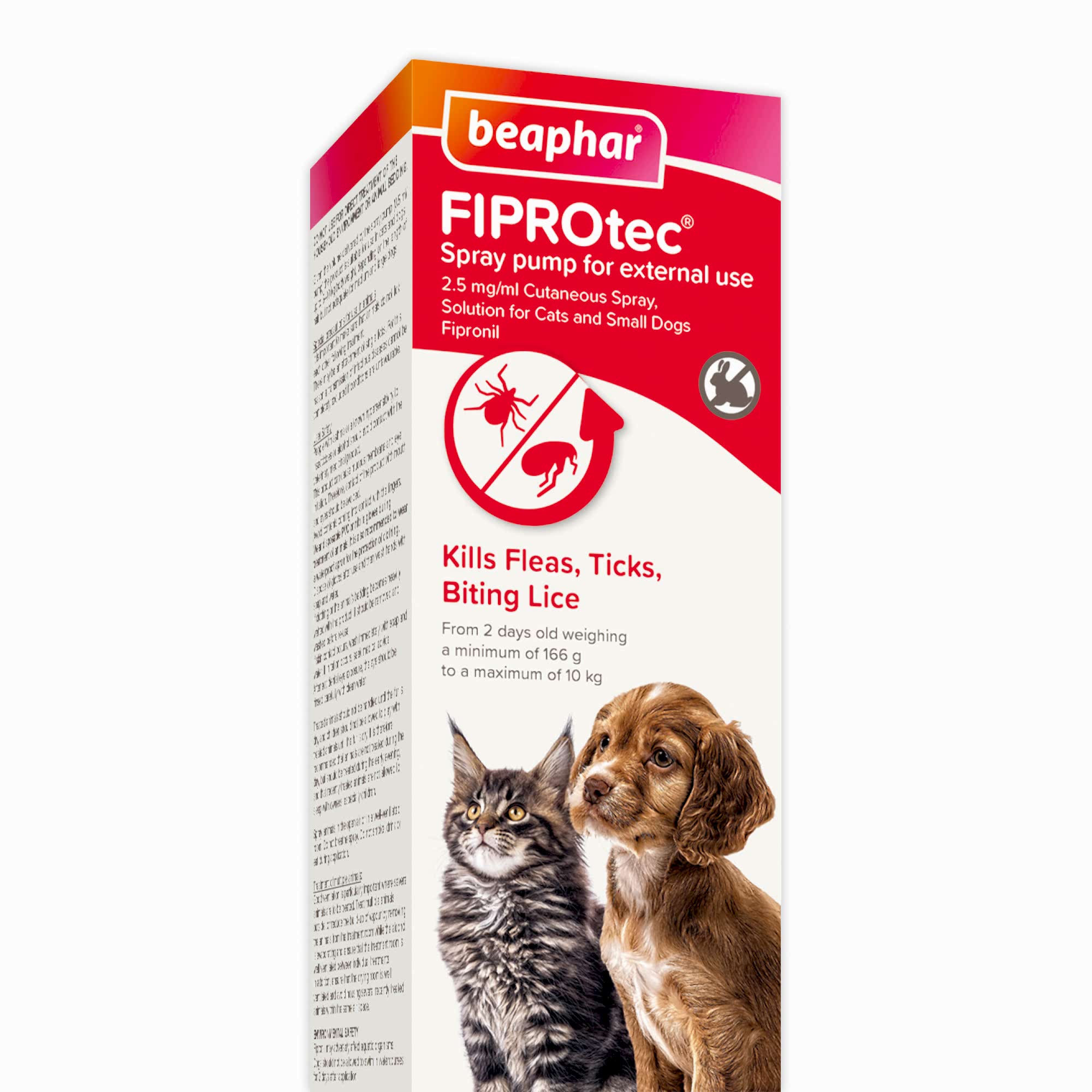 Beaphar FIPROtec Flea & Tick Spray for Cats & Dogs