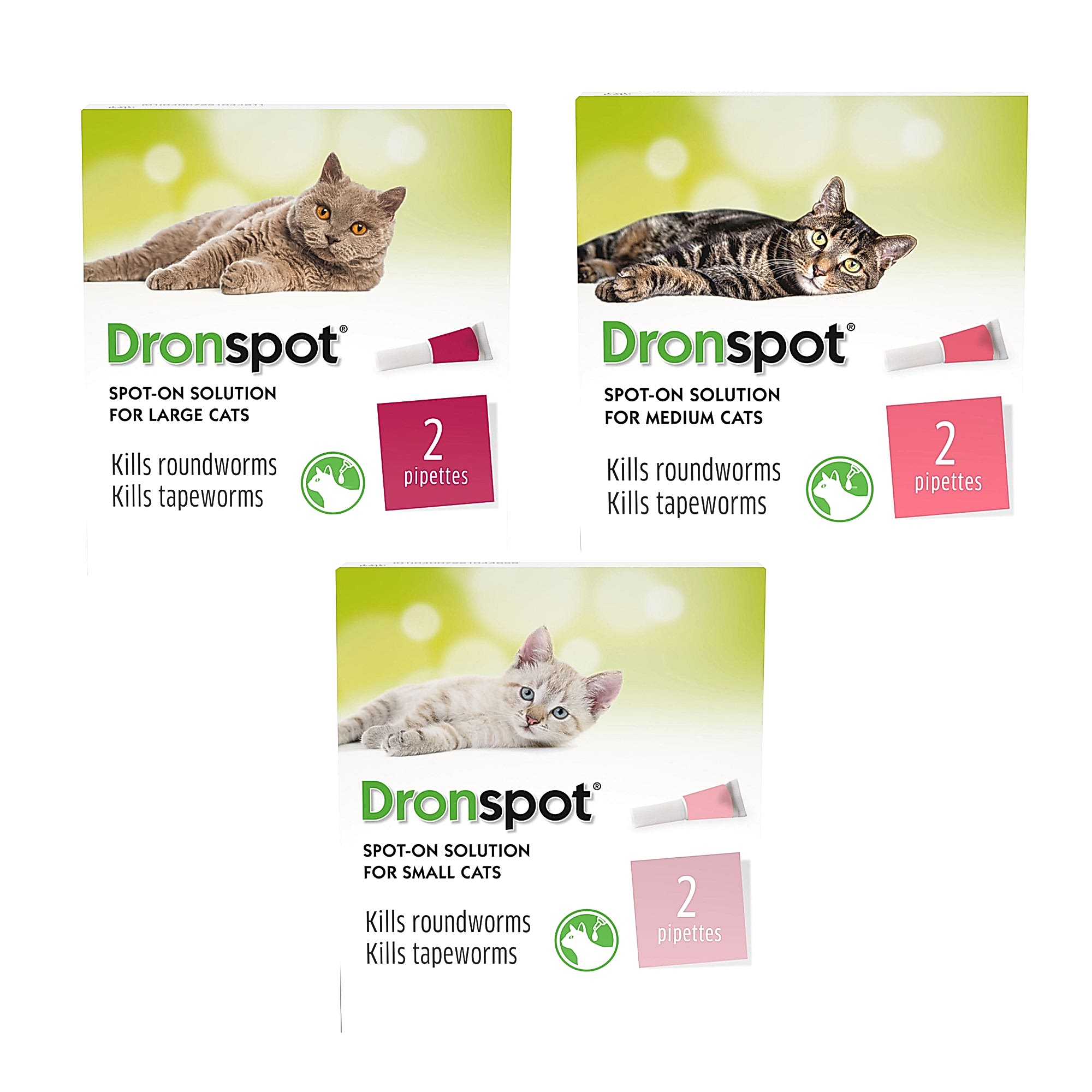 Dronspot Spot-On Wormer for Cats