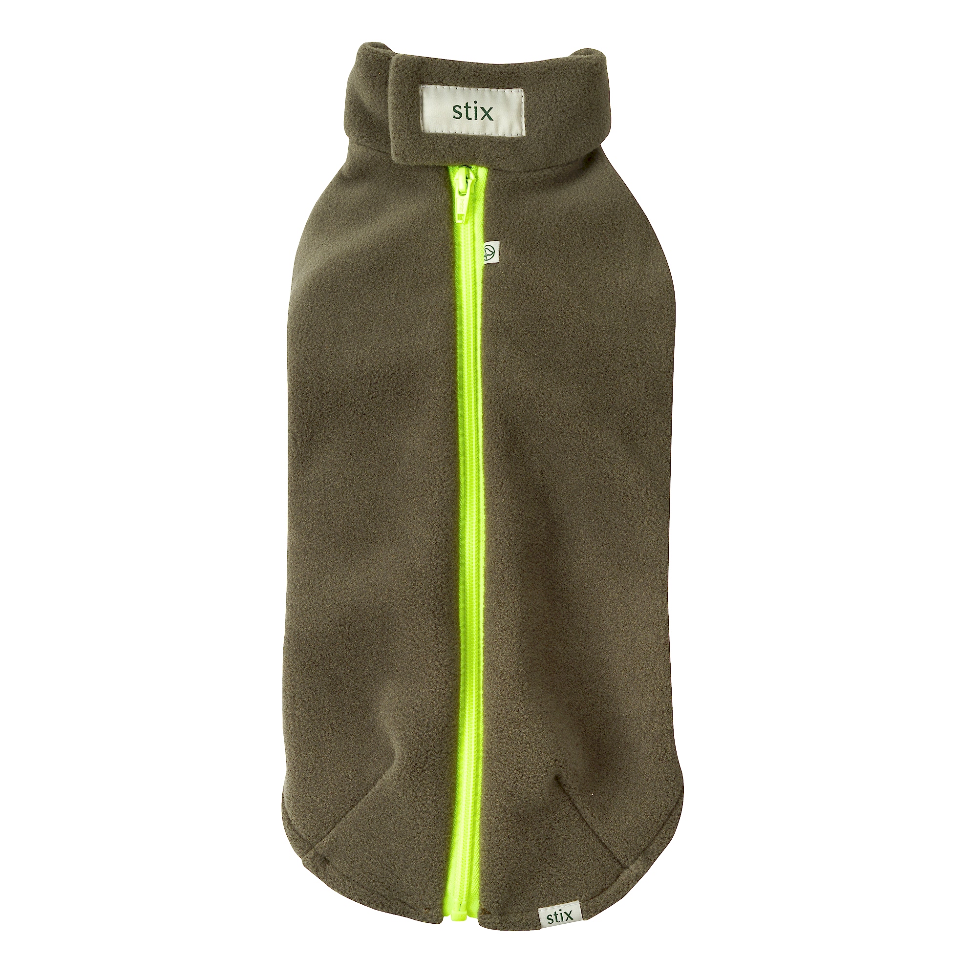 Stix & Co Dachshund Dog Coat Earth Green