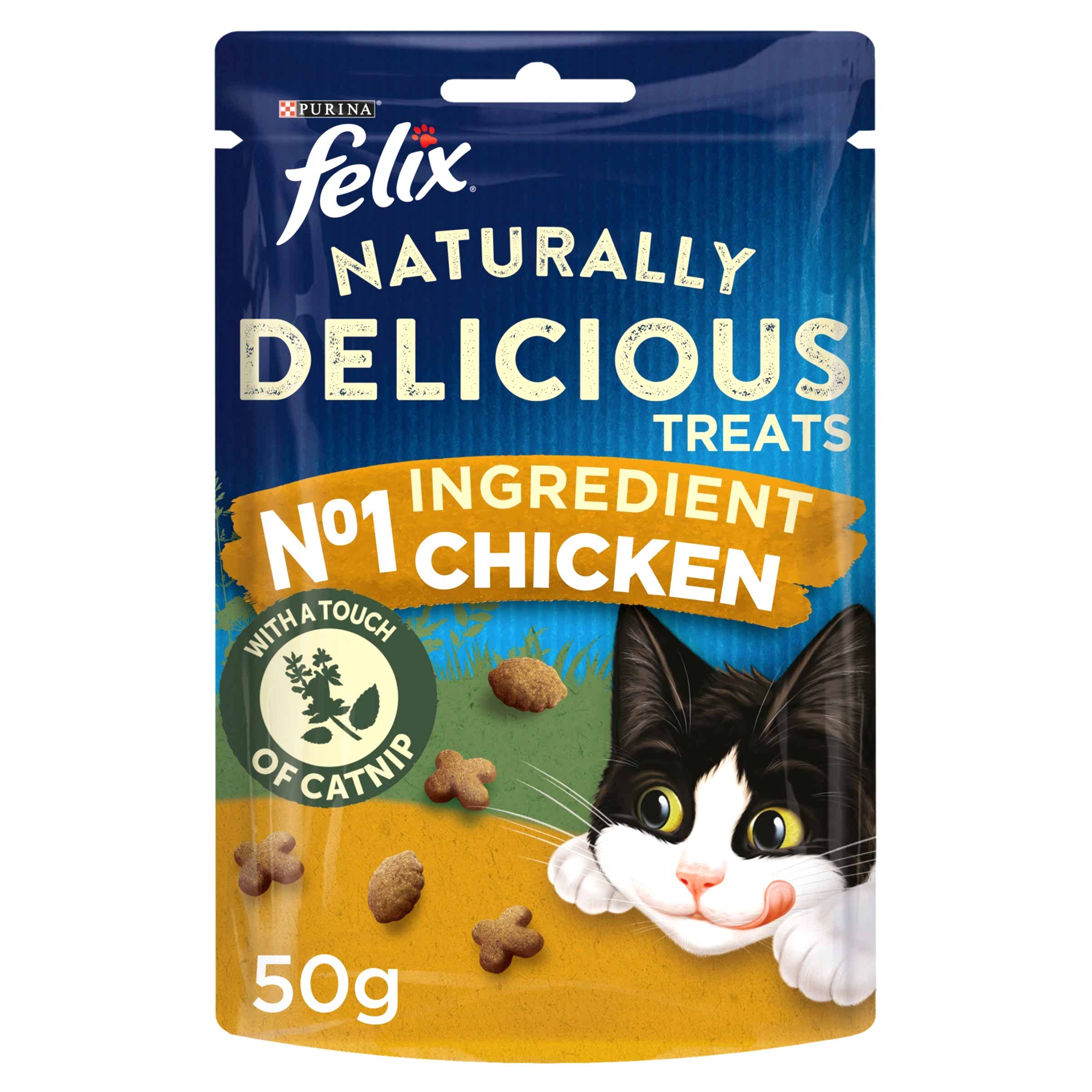 Felix Naturally Delicious Cat Treats Chicken