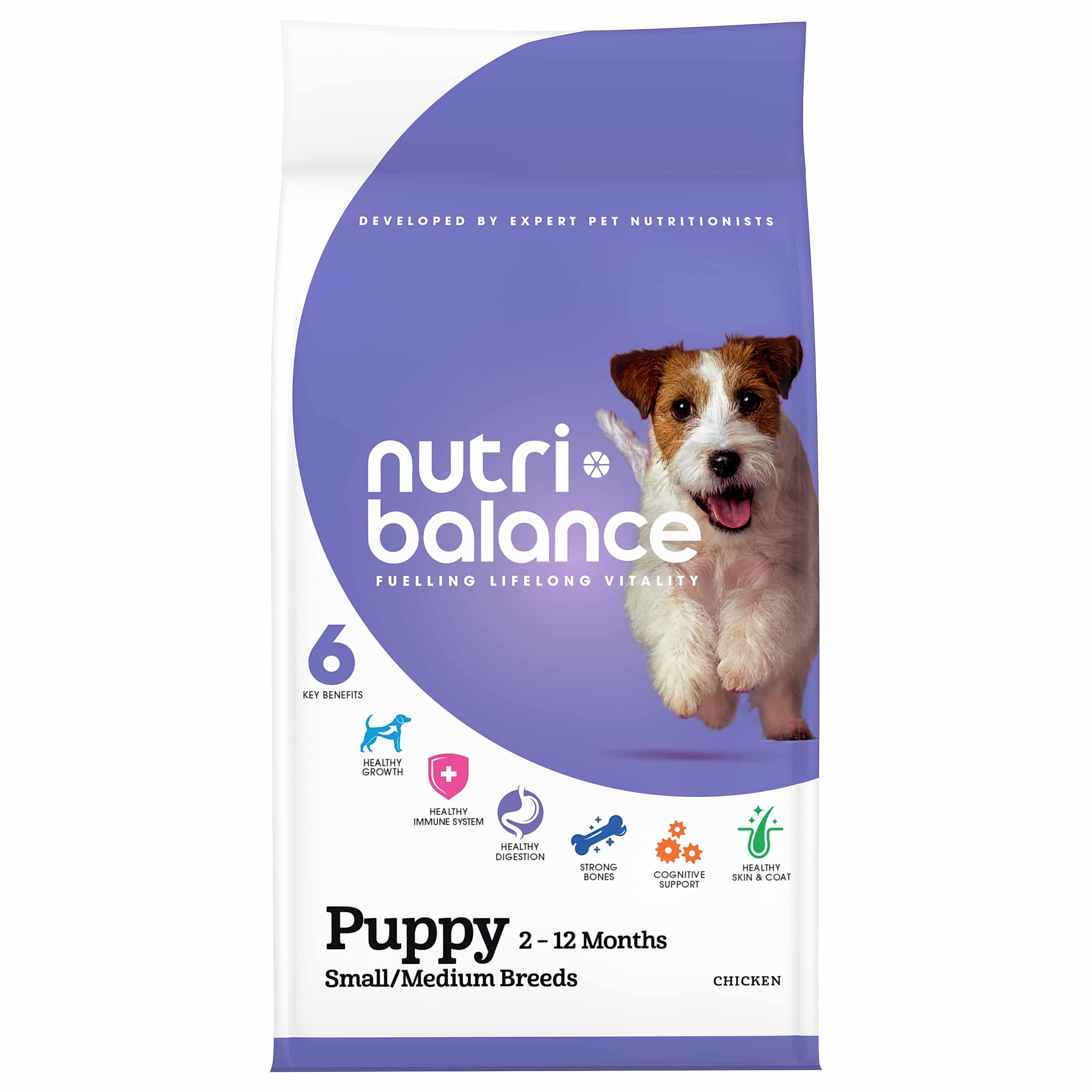 nutribalance Small & Medium Breed Puppy Dry Dog Food Chicken