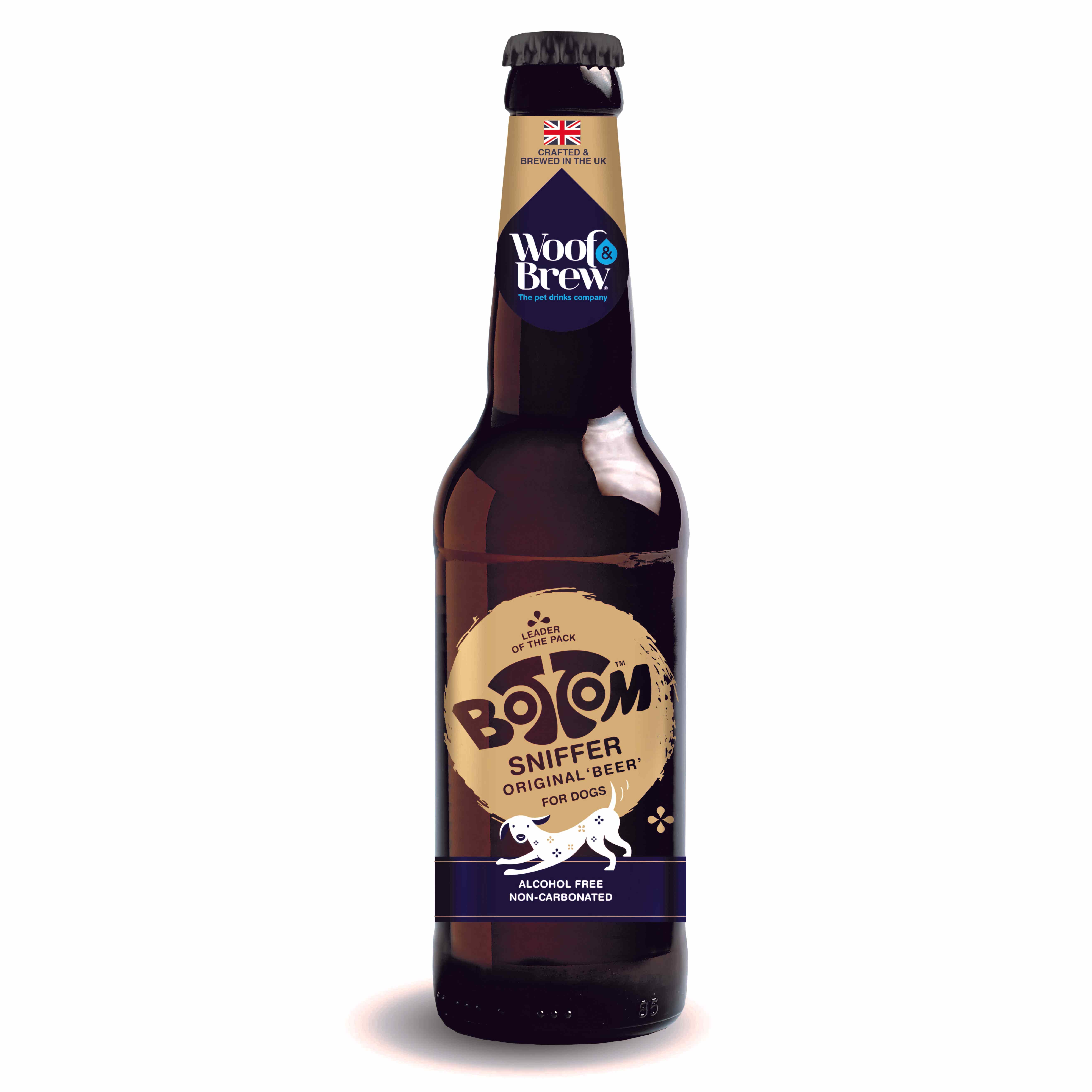 Woof & Brew Bottom Sniffer Beer