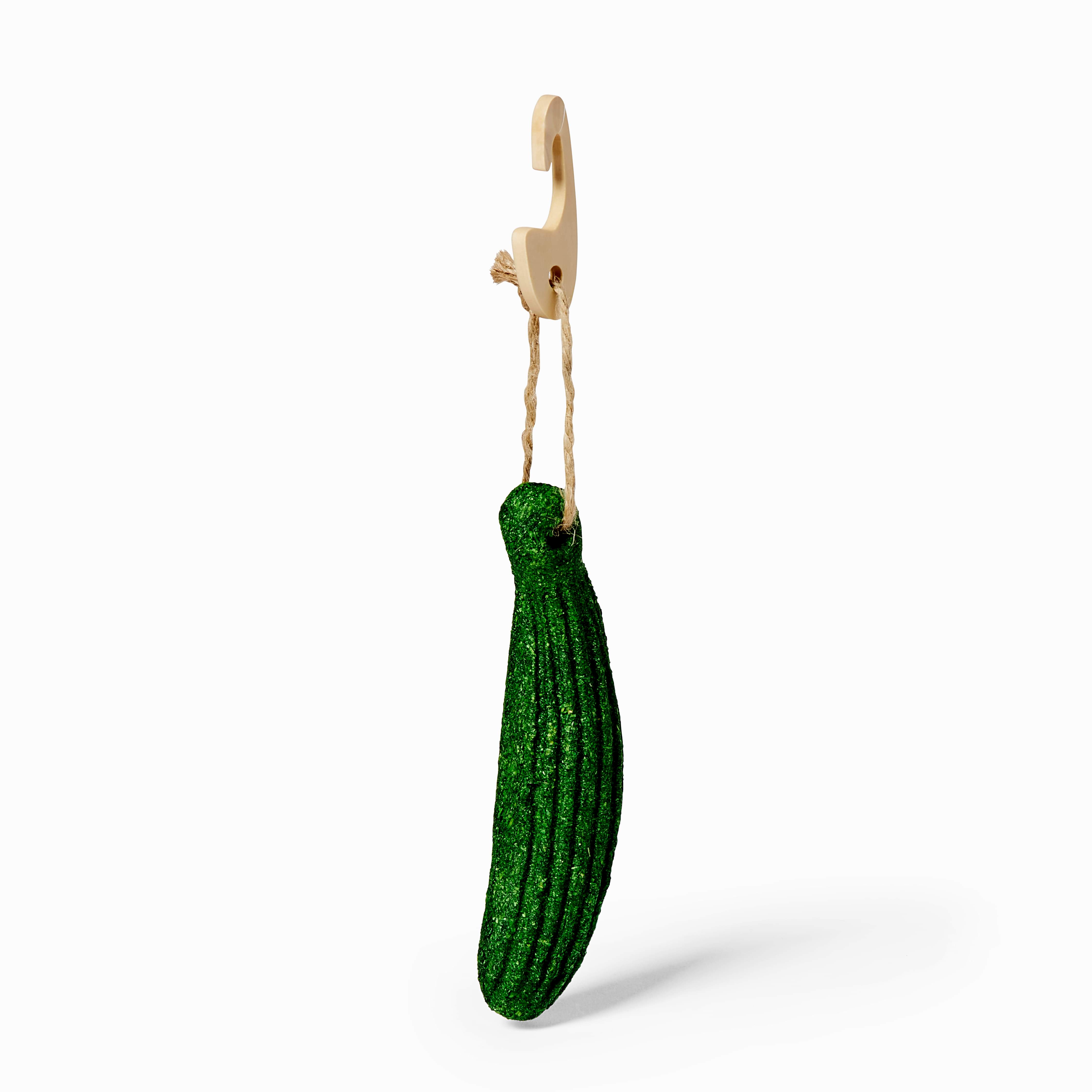 Pets at Home Hanging Courgette Small Animal Toy