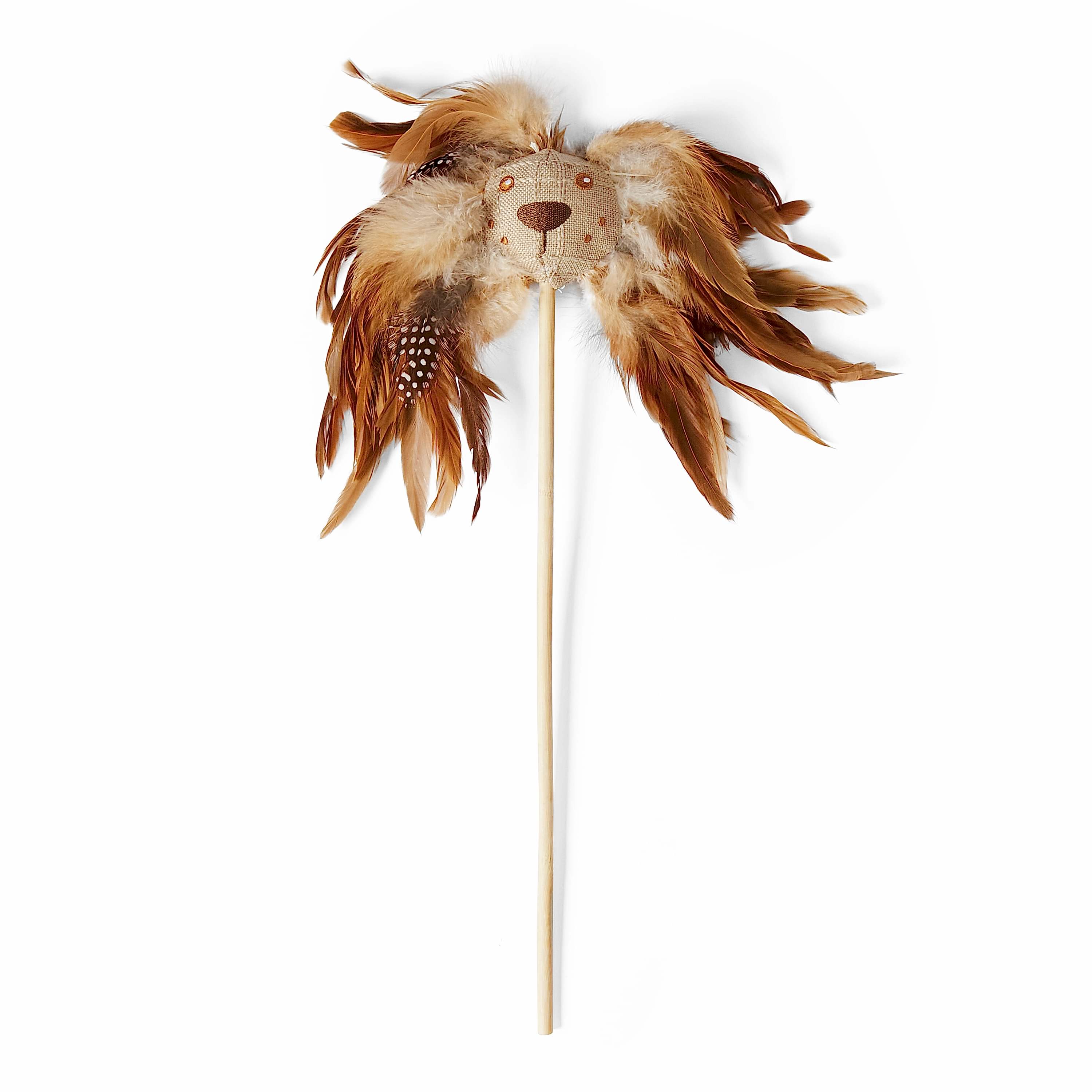 Willow's Lion Head Teaser Cat Toy