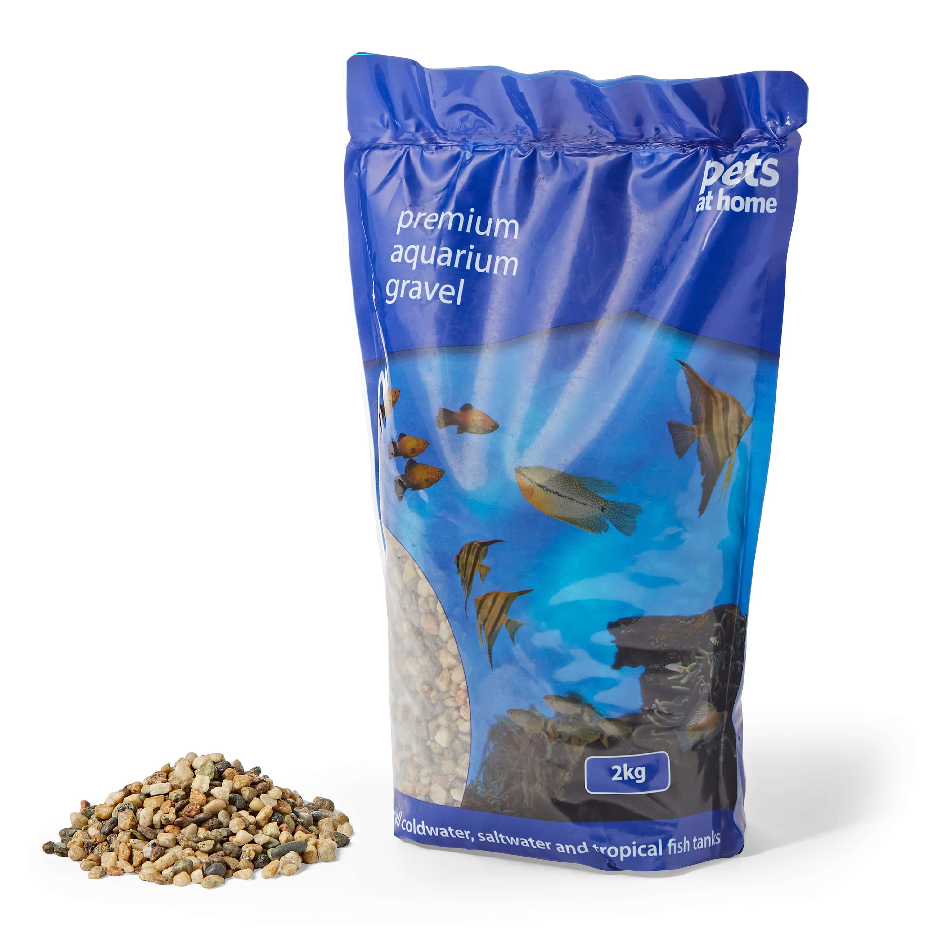 Pets at Home Aquarium Dark Stone Mix