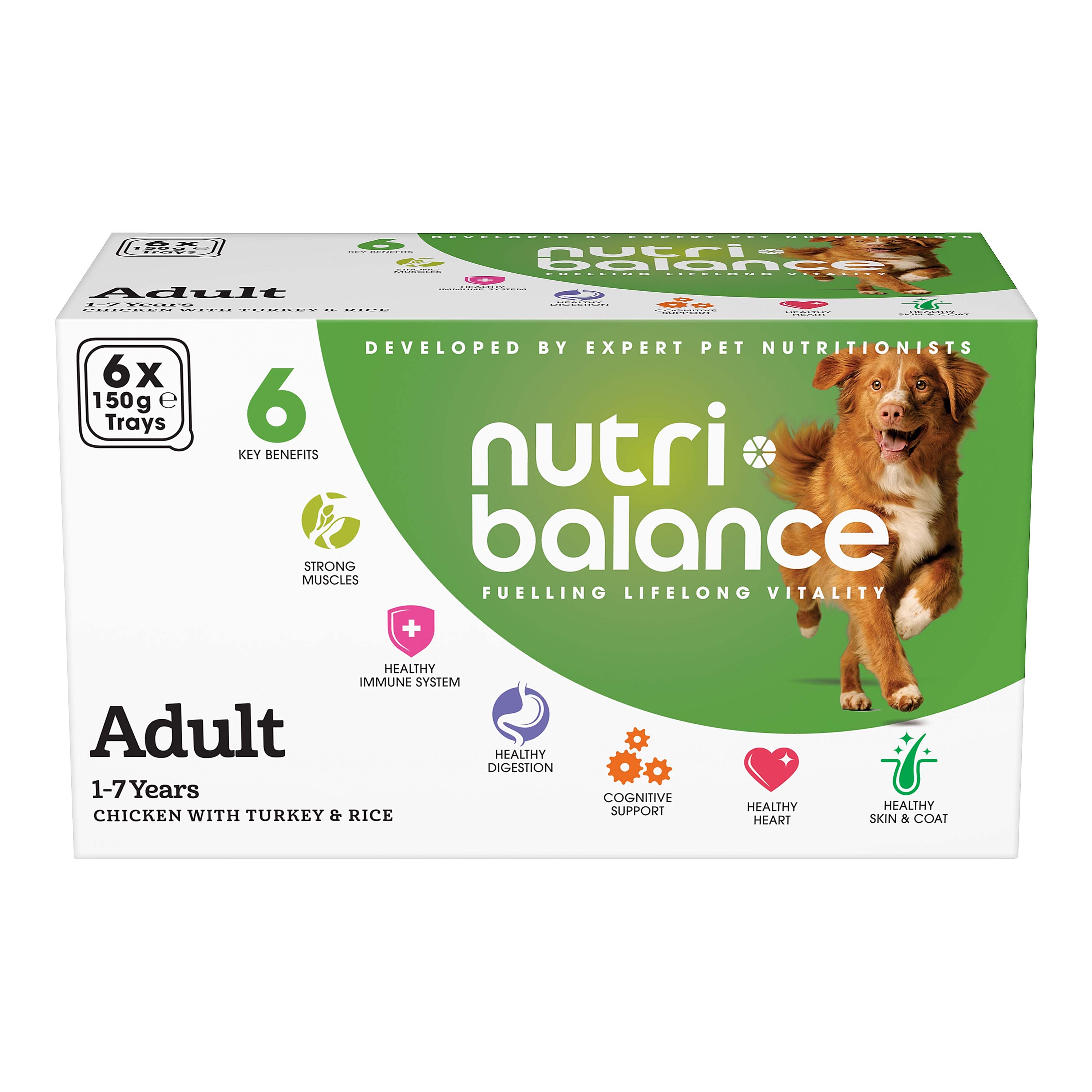 nutribalance Adult Wet Dog Food Chicken with Turkey & Rice