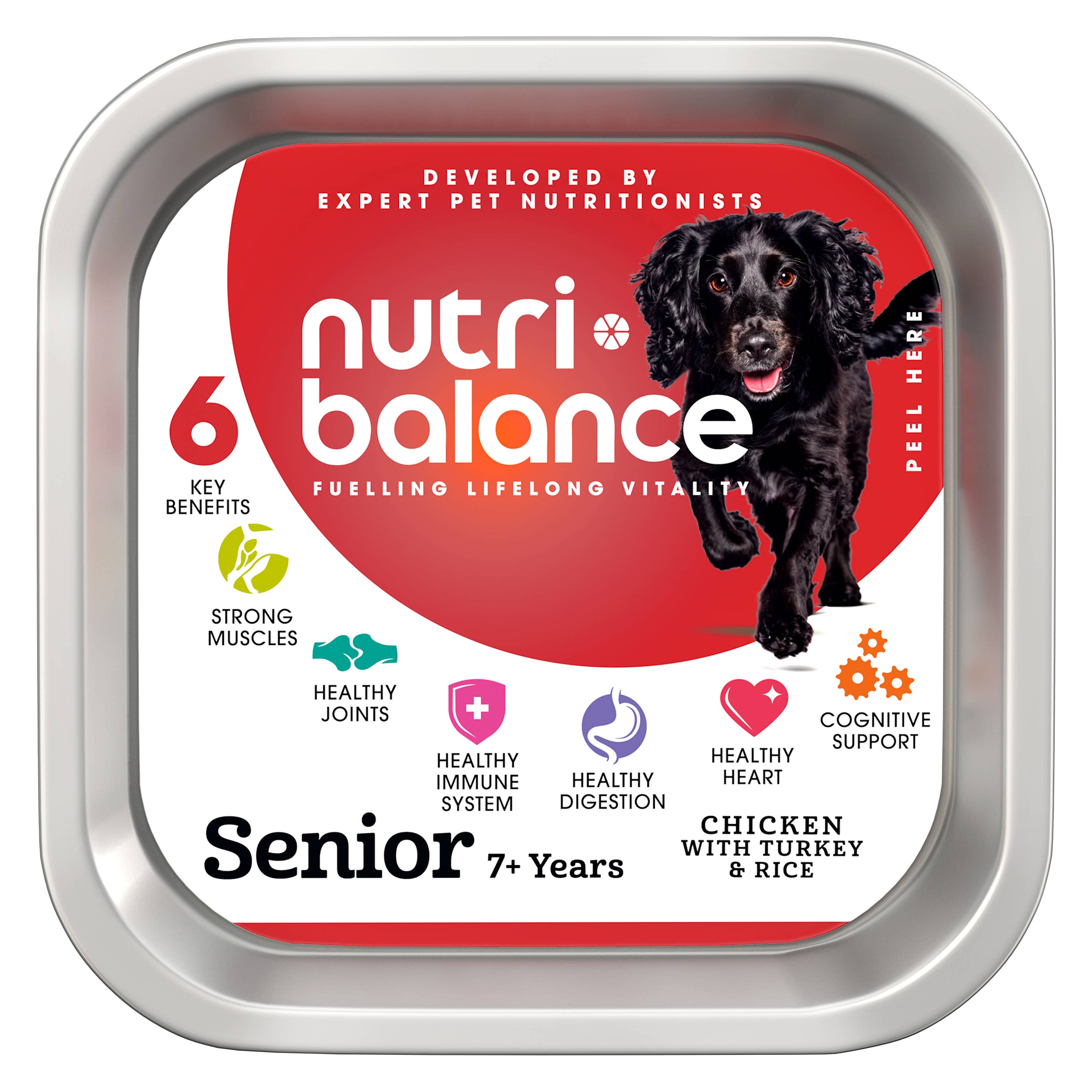 nutribalance Senior Wet Dog Food Chicken with Turkey & Rice