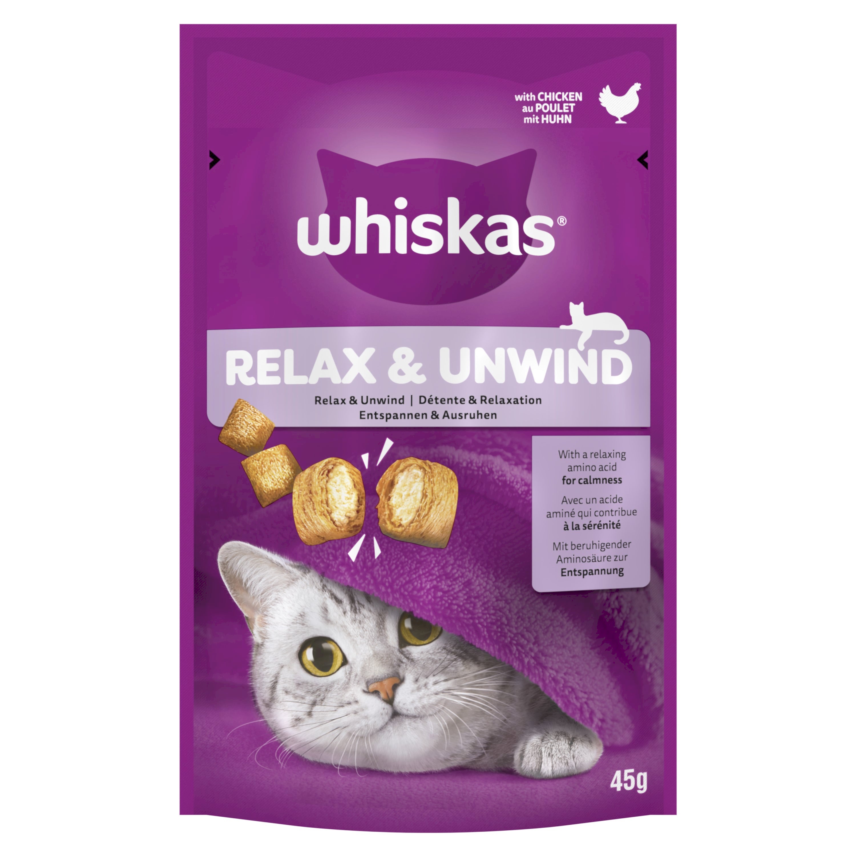 Whiskas Relax & Unwind Cat Treats