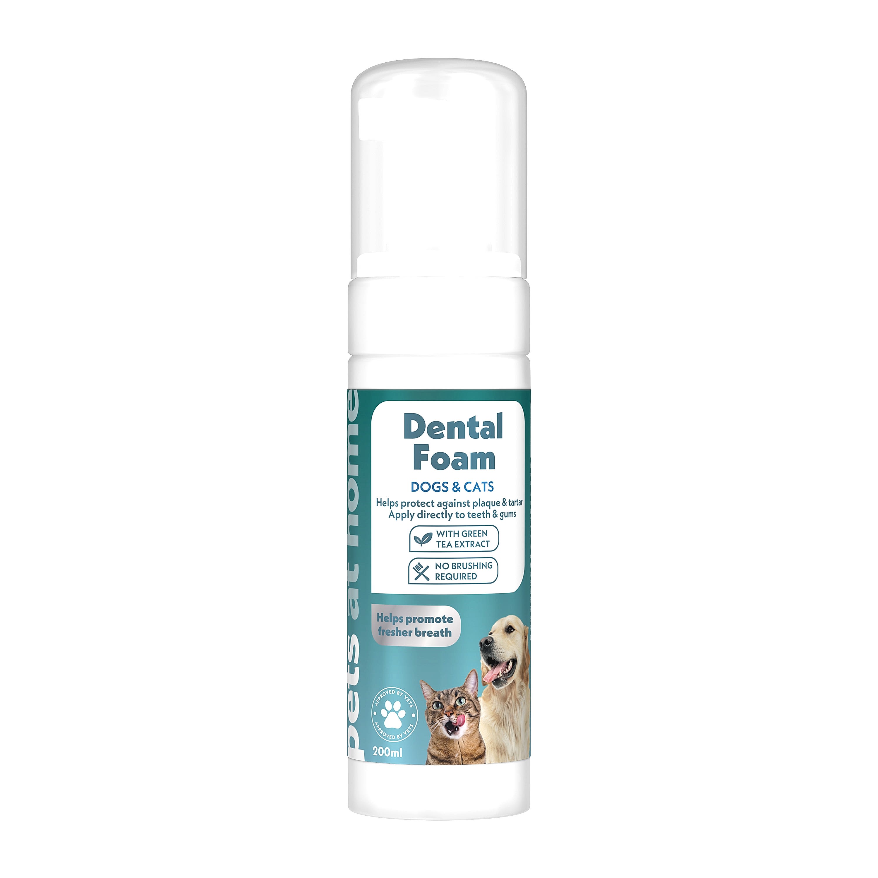 Pets at Home Dental Cleansing Foam for Dogs & Cats