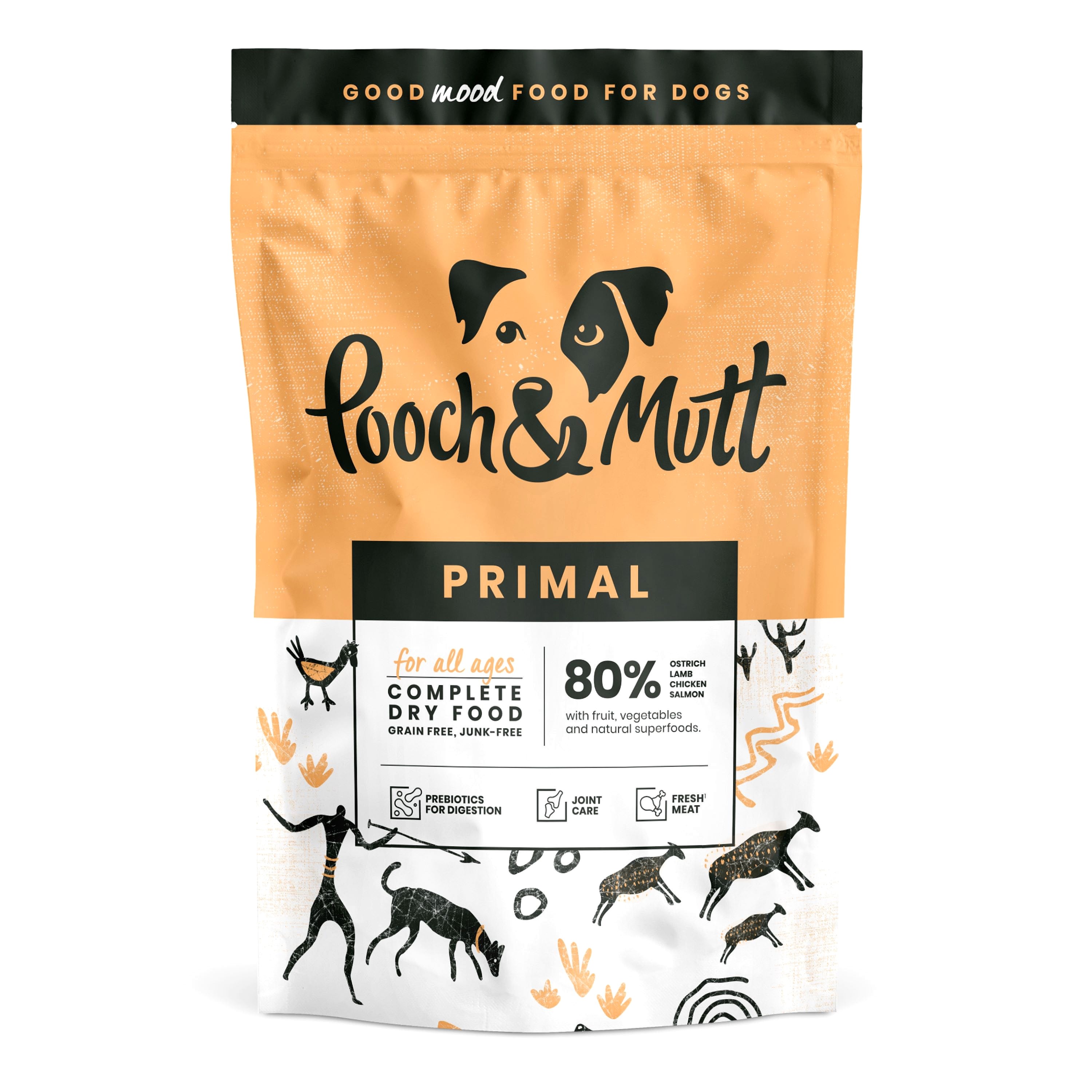 Pooch and Mutt Adult Dry Dog Food Primal Lamb & Ostrich