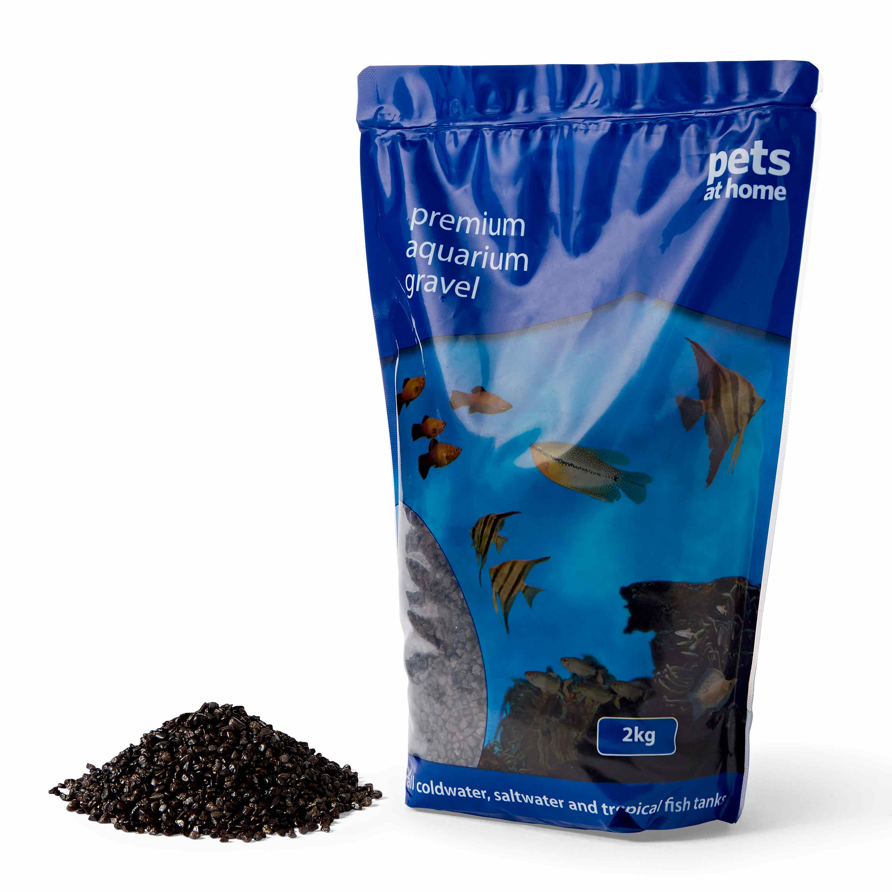 Pets at Home Premium Aquarium Gravel Black