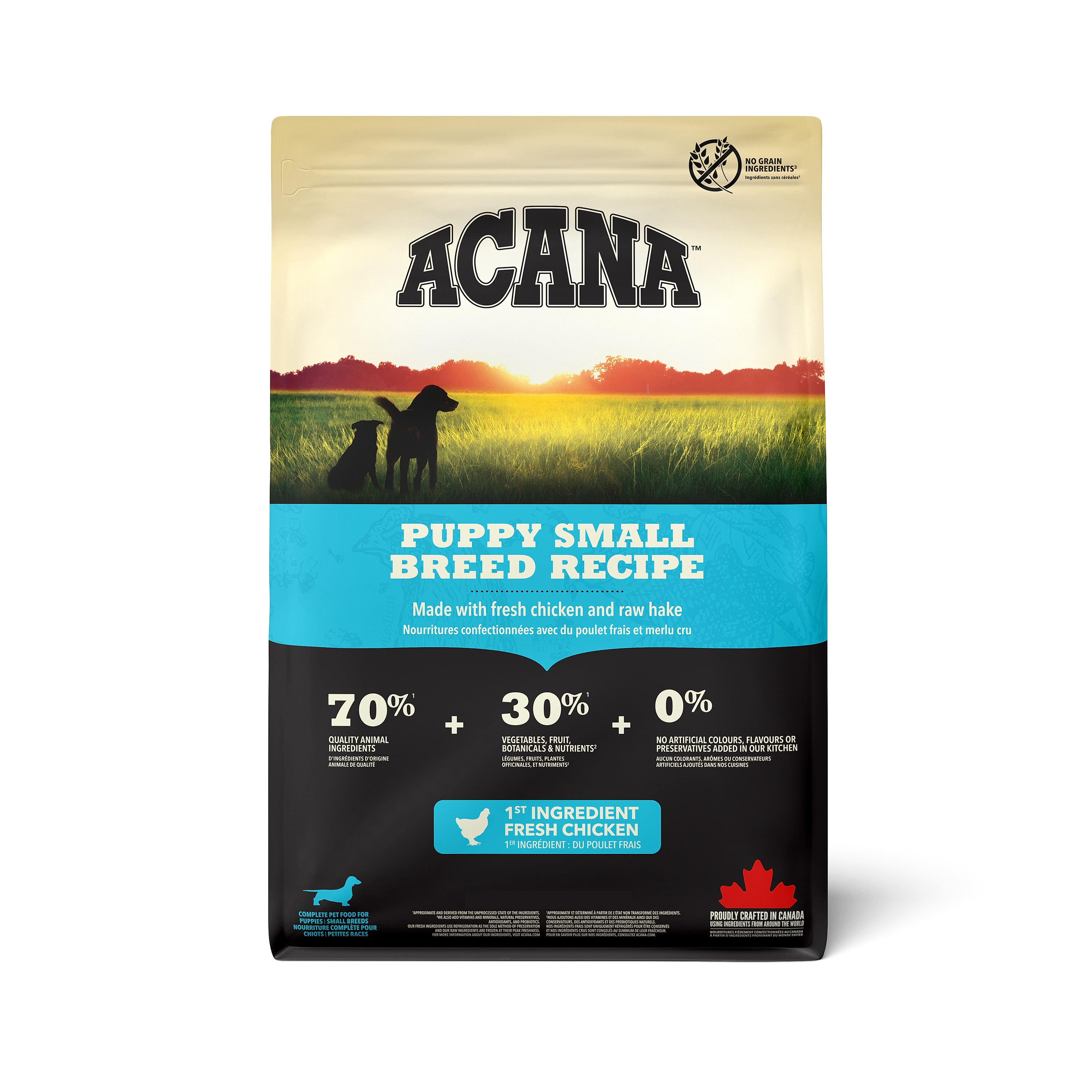 ACANA Small Breed Puppy Dry Food with Chicken Turkey & Fish