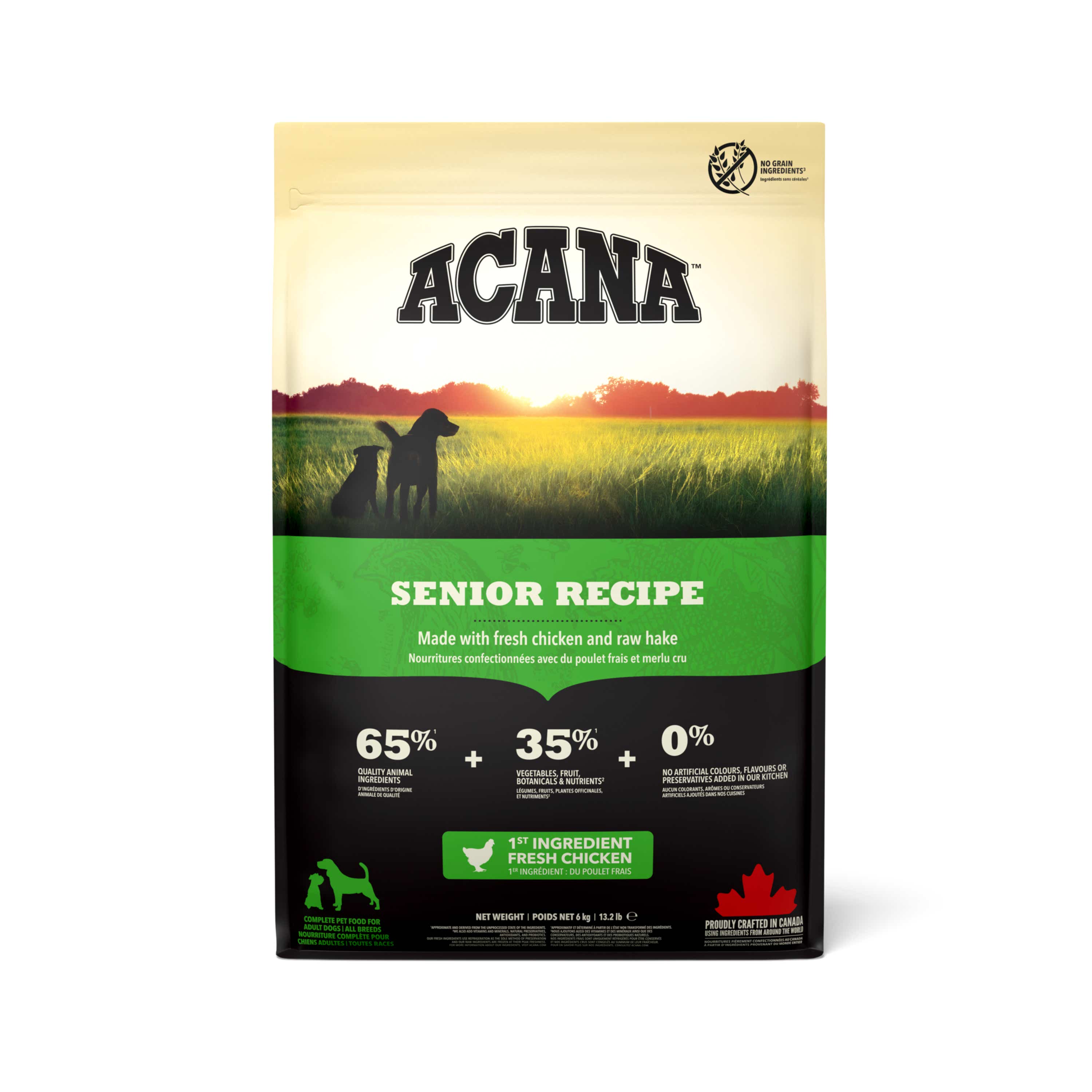 ACANA Senior Dry Dog Food with Chicken Turkey & Fish