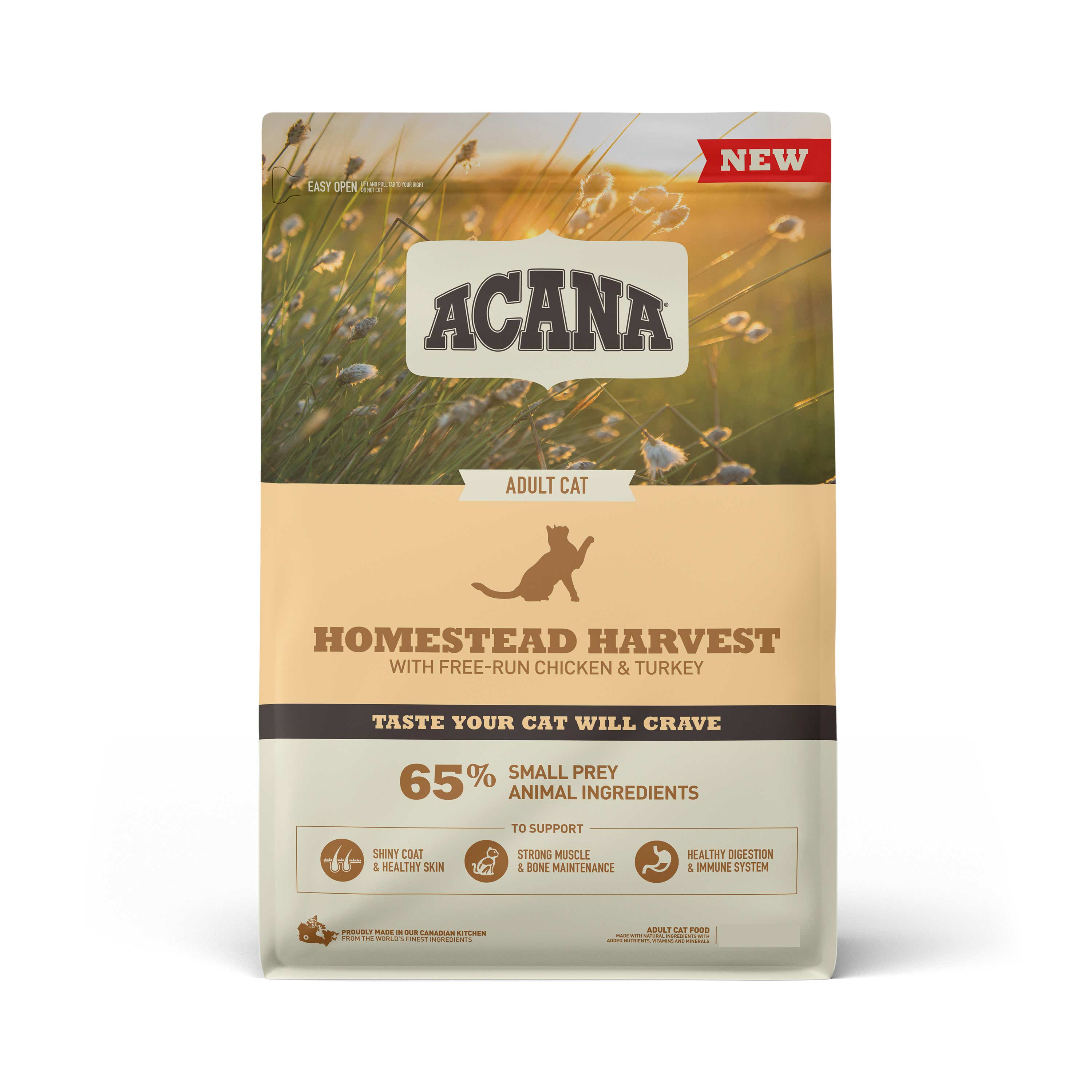 ACANA Homestead Harvest Adult Dry Cat Food with Chicken & Turkey