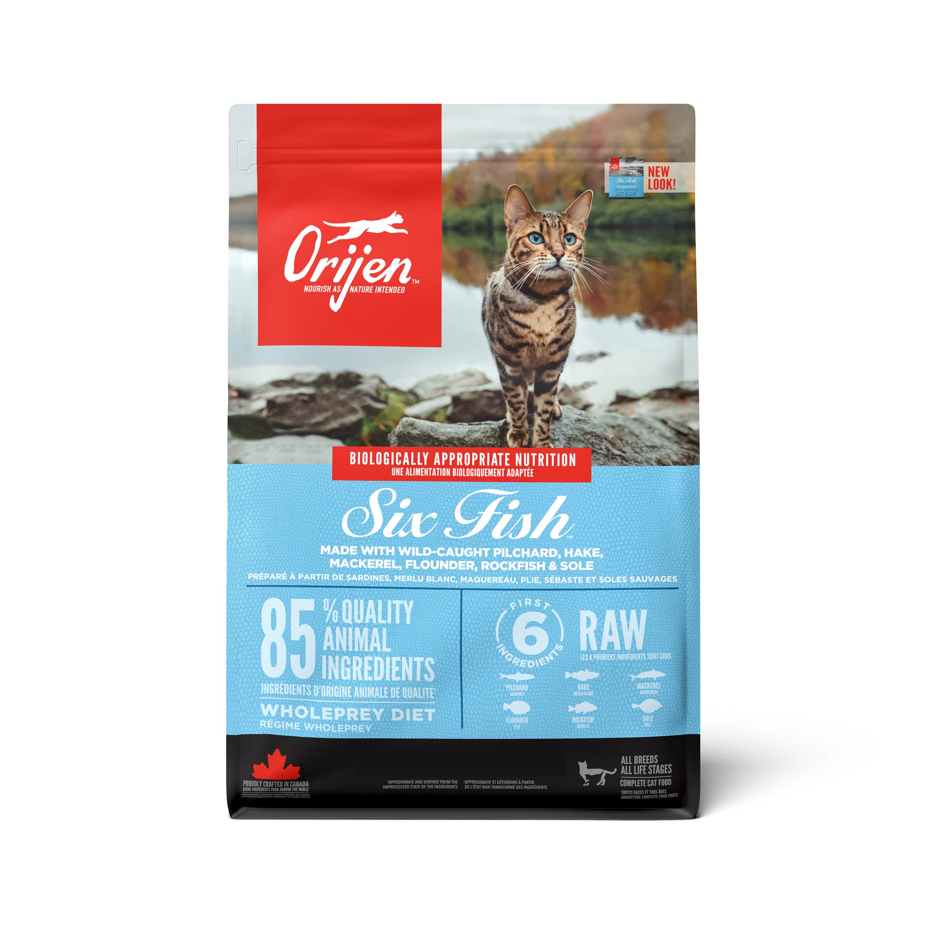 ORIJEN Six Fish Adult Dry Cat Food