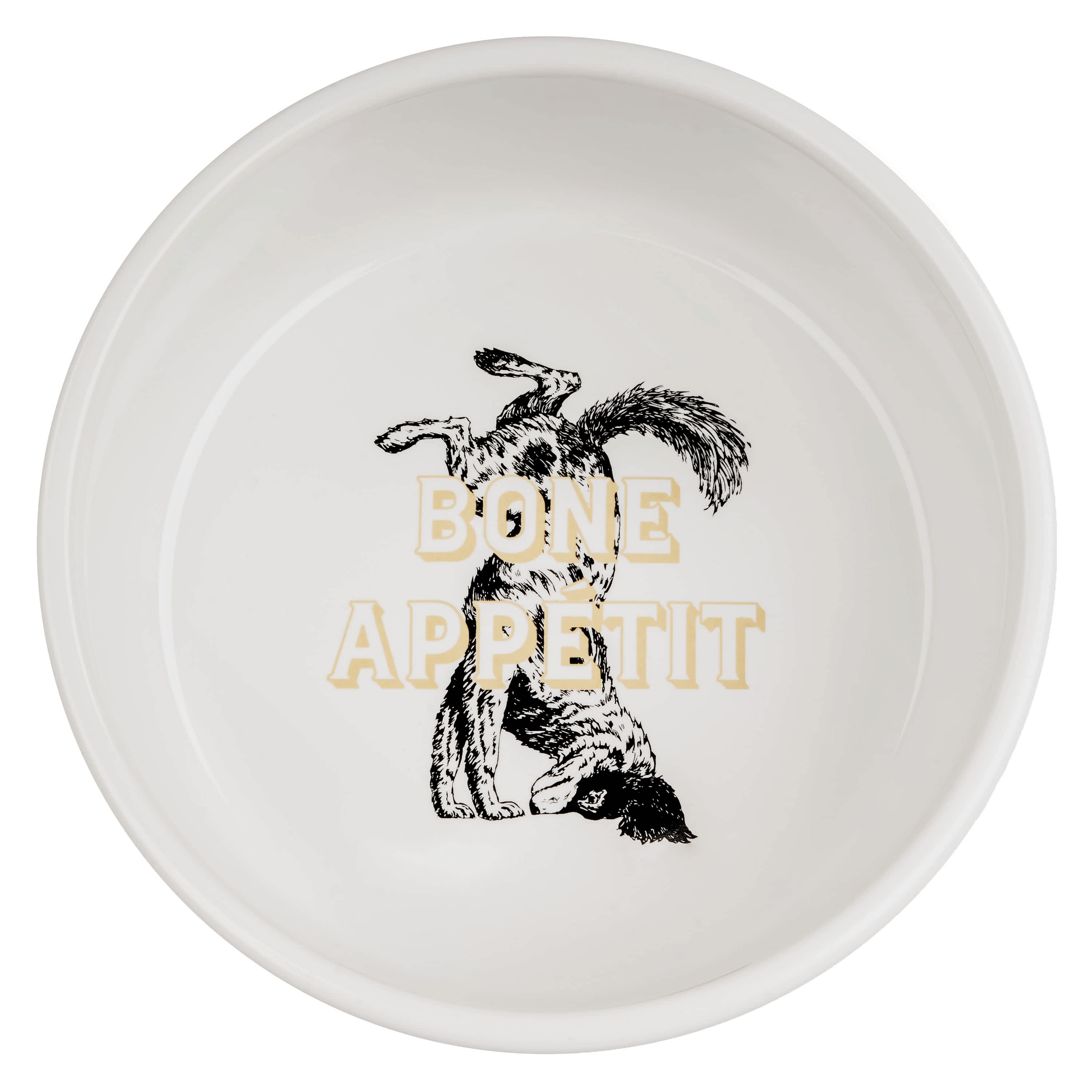 Harry Barker Bone Appetit Dog Bowl