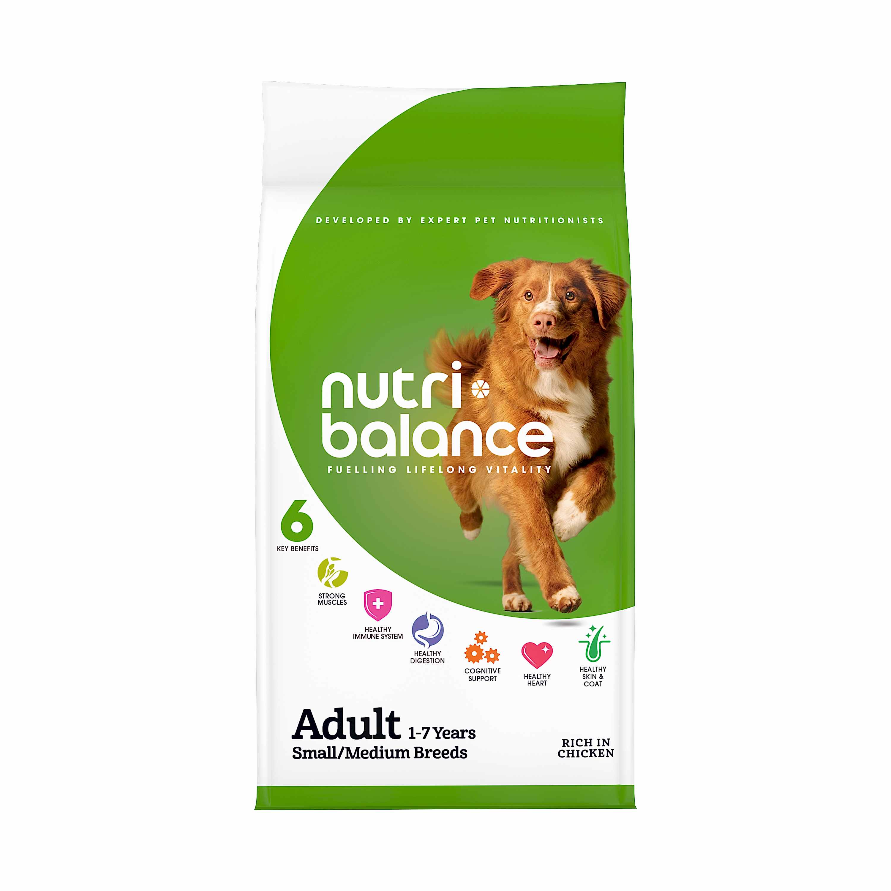 nutribalance Small & Medium Breed Adult Dry Dog Food Chicken