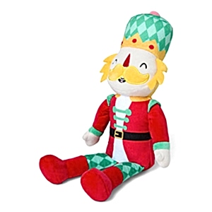 Pets at Home Christmas Noel Nutcracker Squeaky Dog Toy