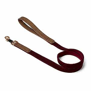 Wainwright's Christmas Retraced Roots Dog Lead Berry Red Medium