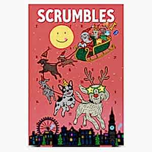 Scrumbles 24-Day Christmas Advent Calendar for Dogs