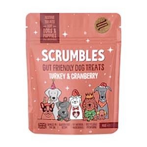 Scrumbles Softies Dog Treats Turkey & Cranberry