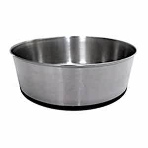 Pets at Home Stainless Steel Heavy Bowl