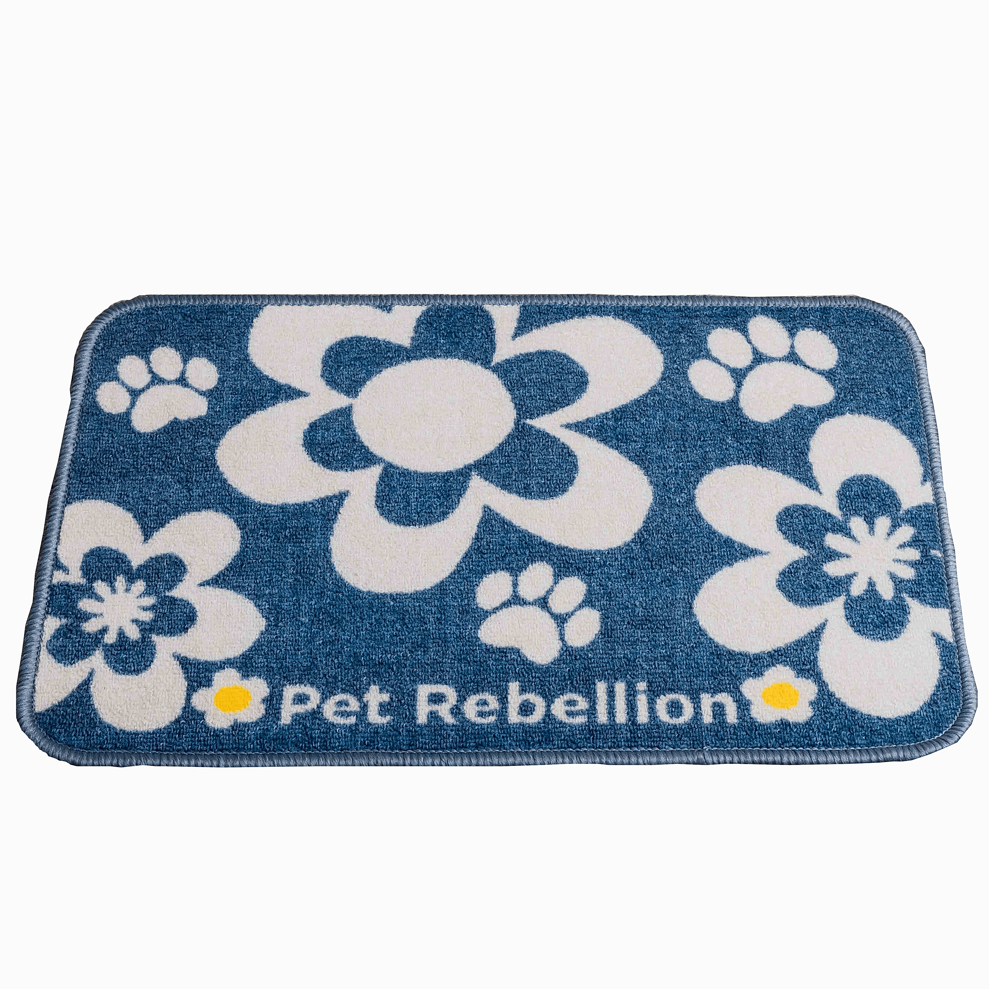 Pet Rebellion Dinner Mate Flower Blue