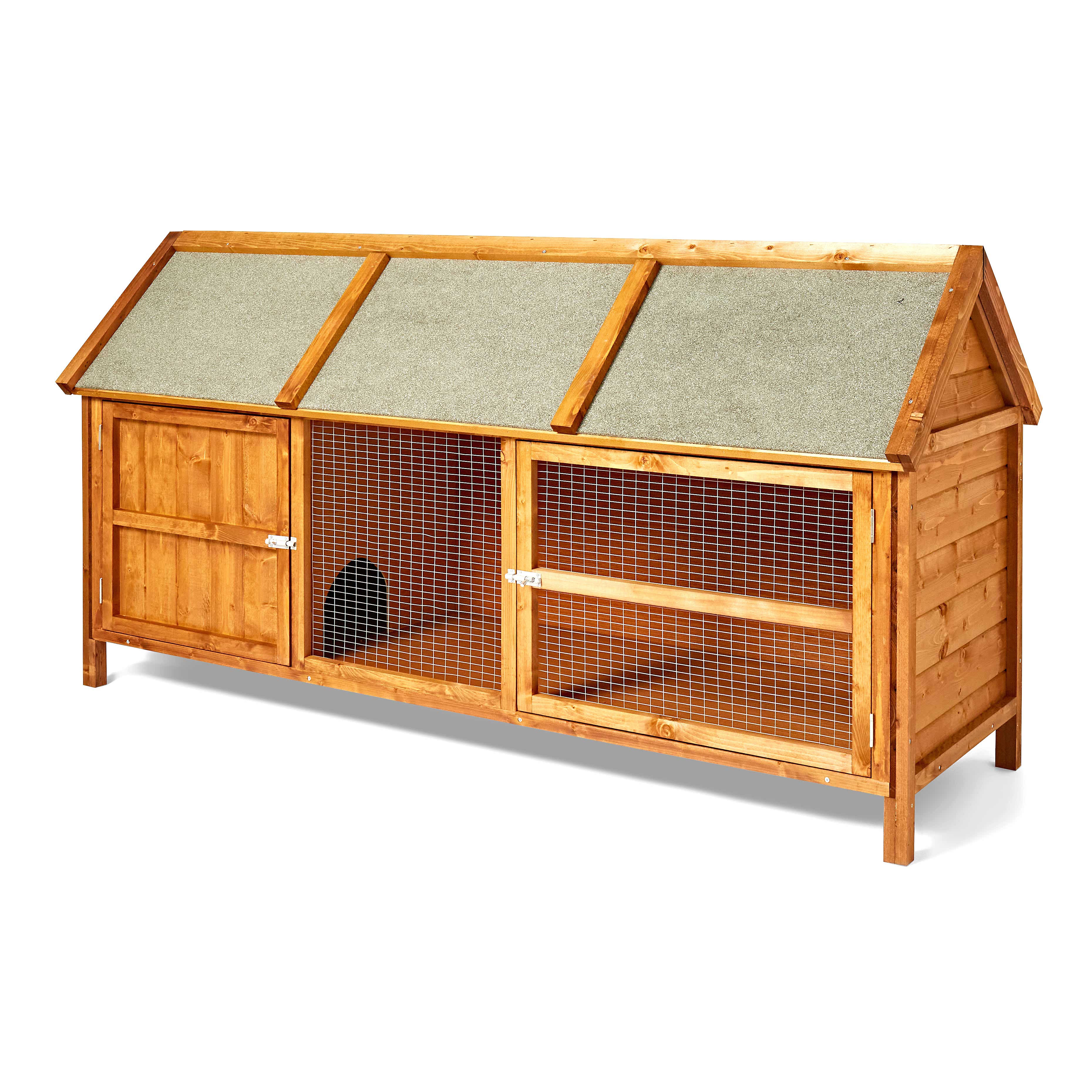 Pets at Home Clover Apex Guinea Pig & Rabbit Hutch