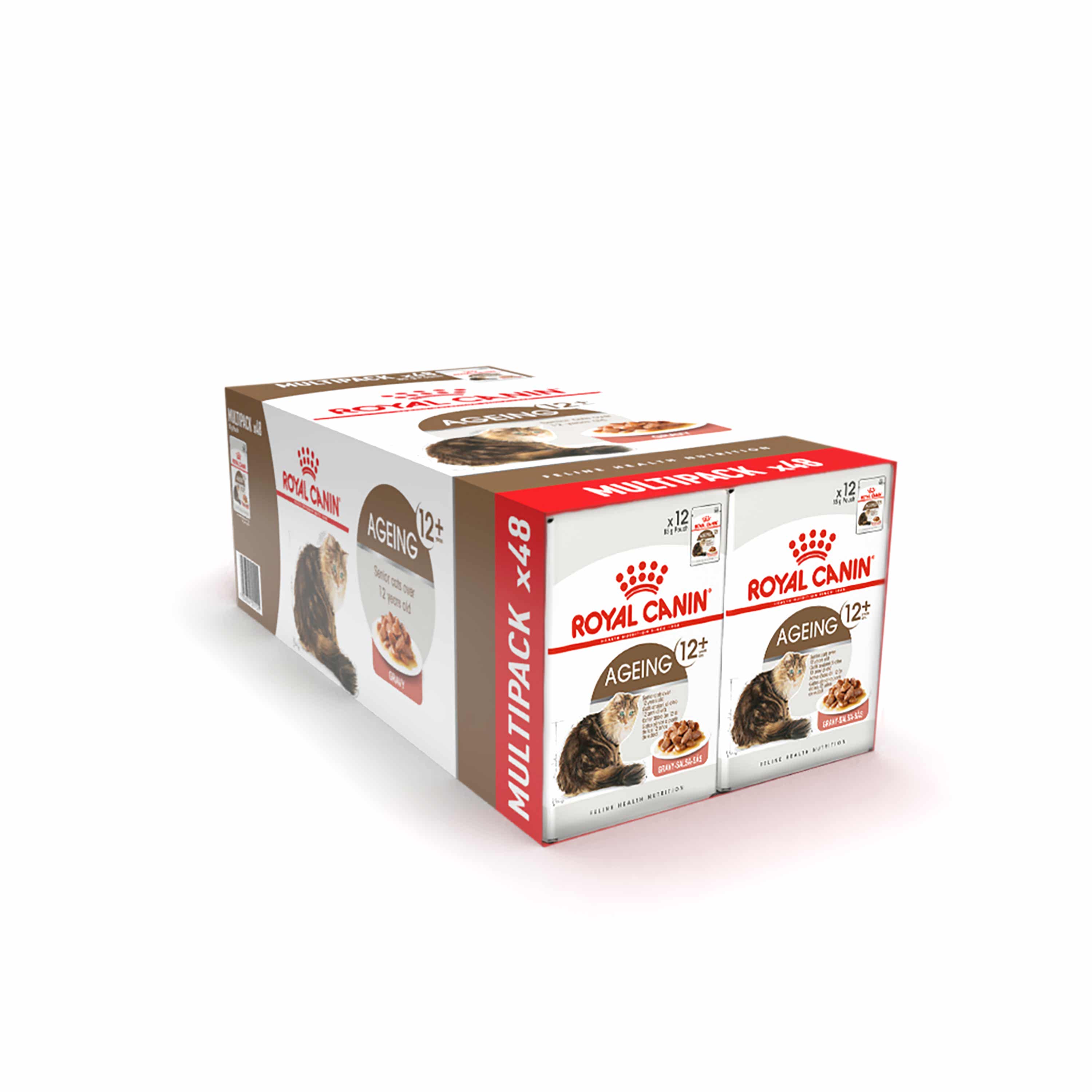 Royal Canin Ageing 12+ Senior Wet Cat Food In Gravy