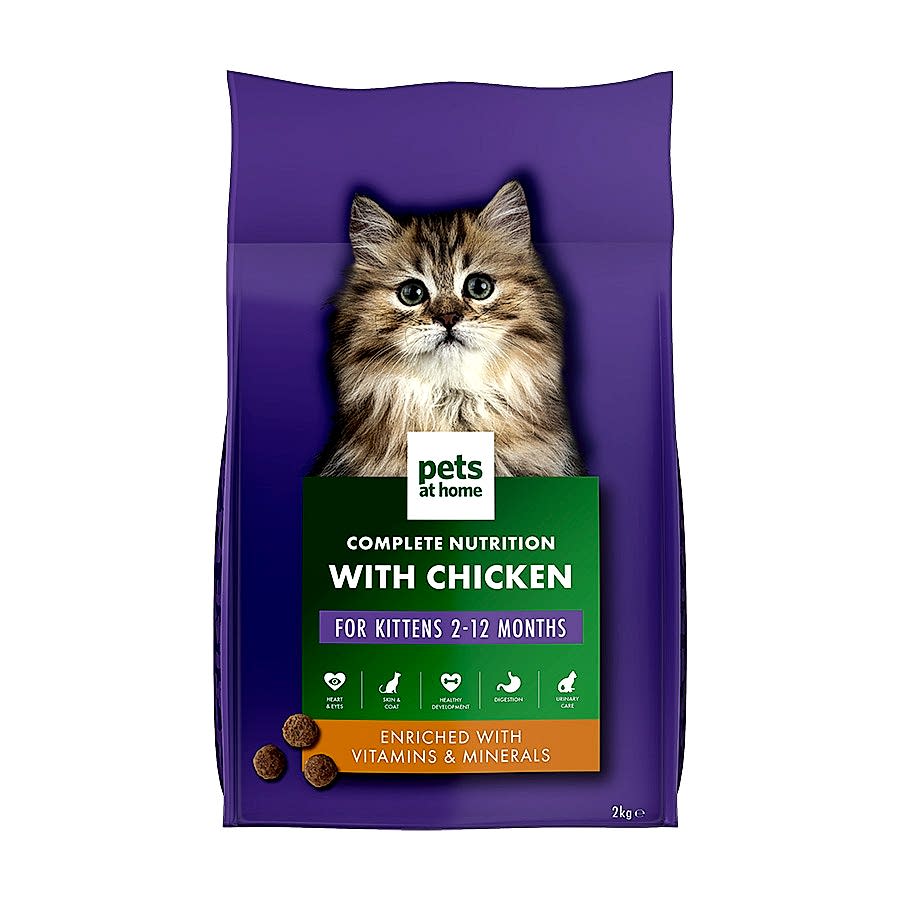 Pets at Home Complete Nutrition Dry Kitten Food with Chicken