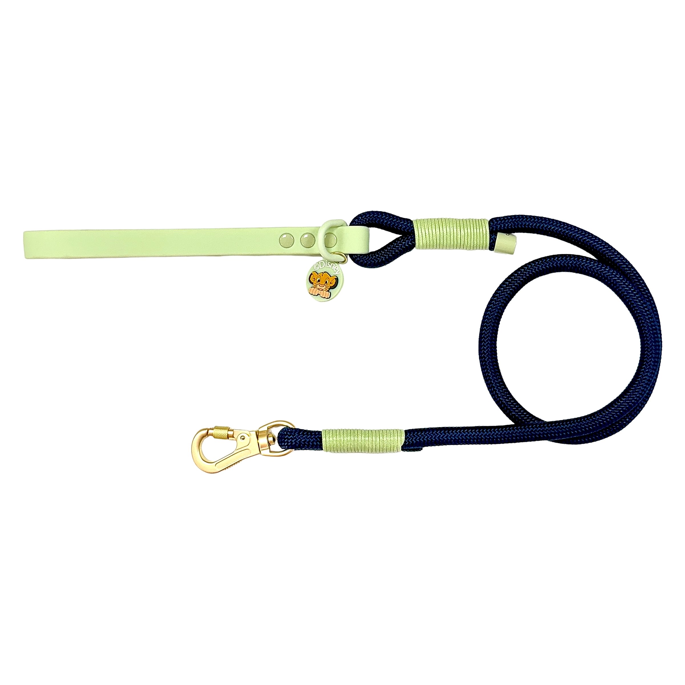 Pawsome Paws Boutique x Disney Simba Rope Dog Lead Navy