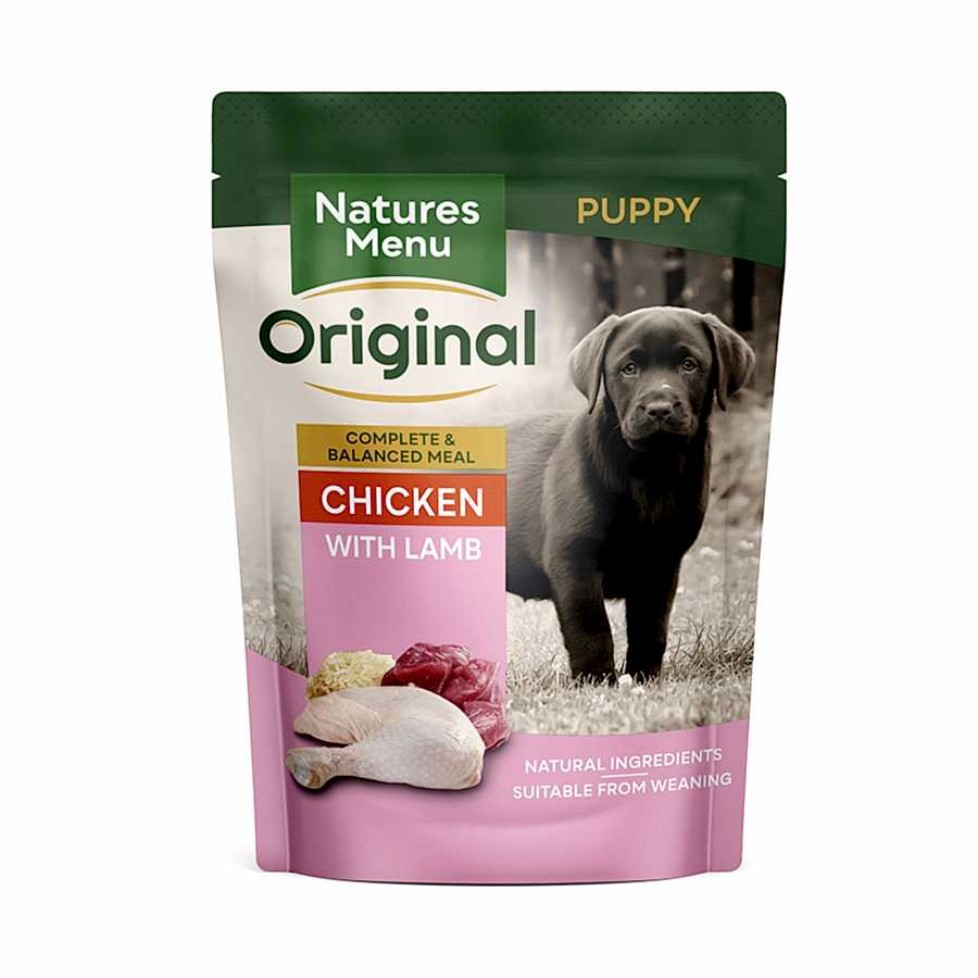 Natures Menu Junior Dog Food Chicken & Lamb