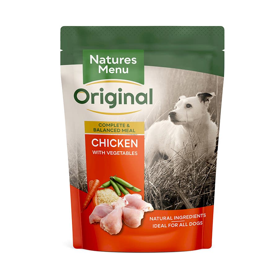 Natures Menu Dog Pouch Chicken with Veg & Rice