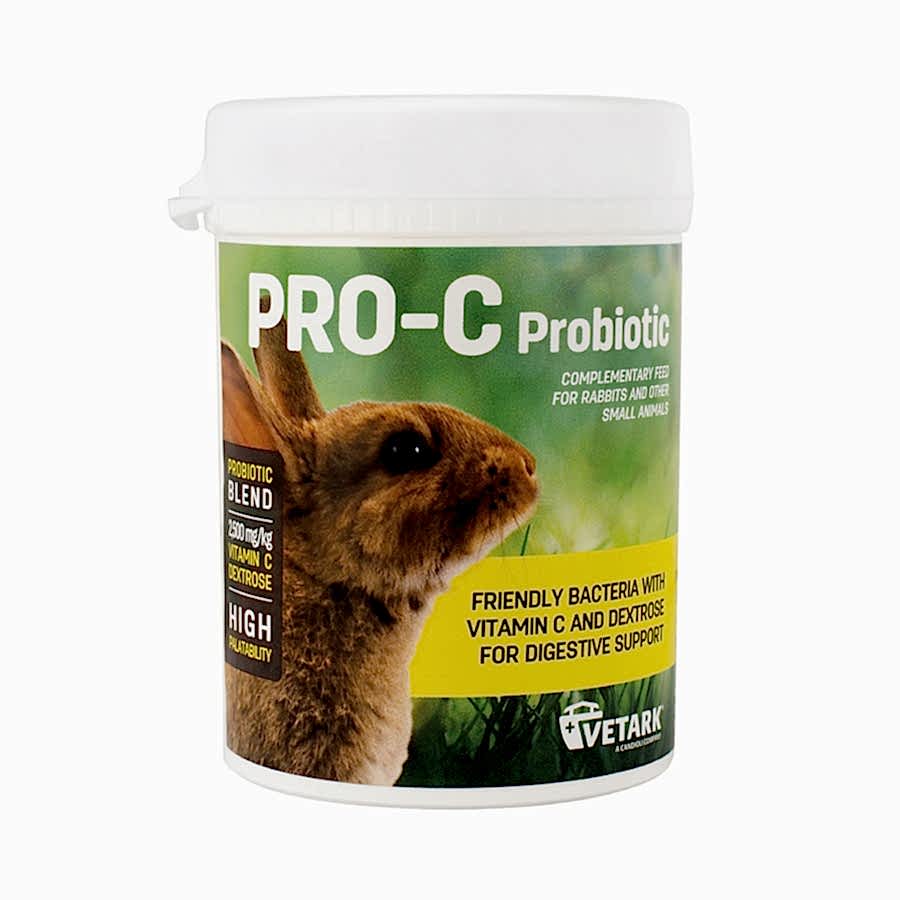 Vetark Pro-C Probiotic Supplement for Rabbits & Small Mammals