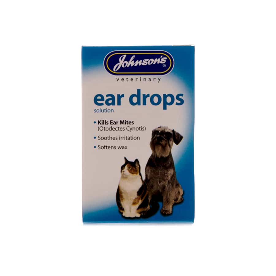 Johnsons Ear Wax Drops For Dogs & Cats