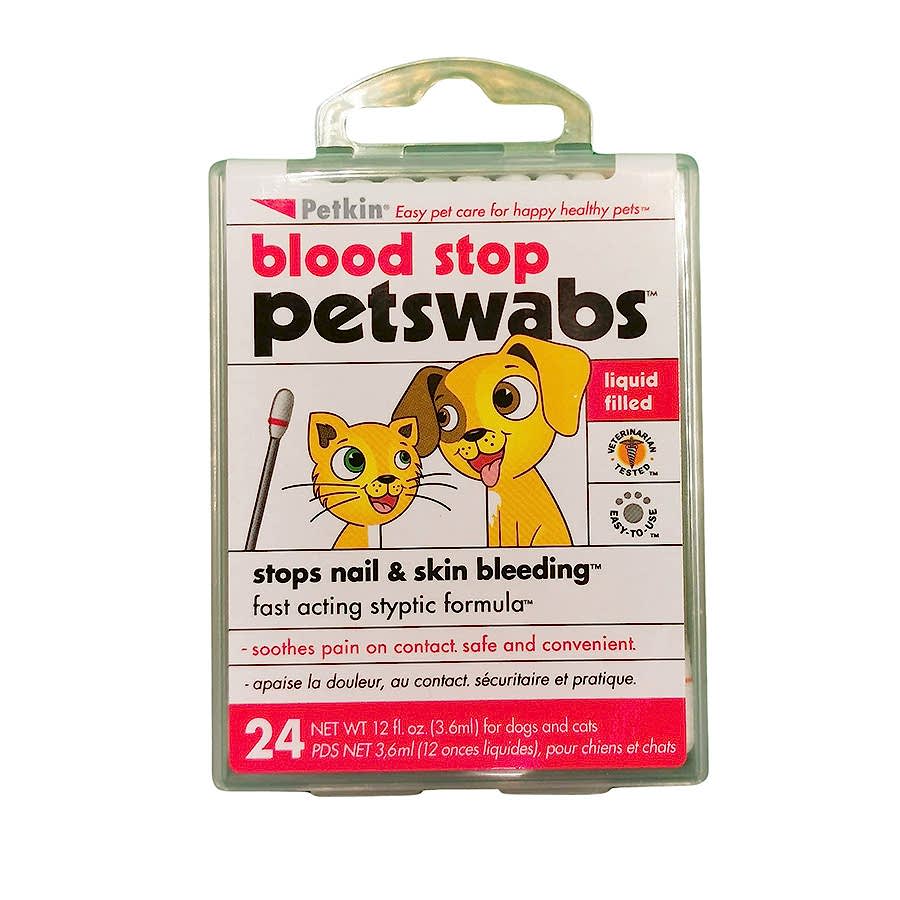 Petkin Blood Stop Swabs For Cats & Dogs