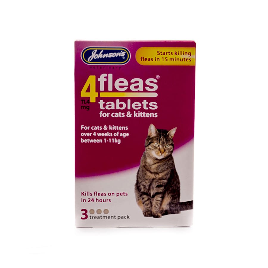 Johnsons 4fleas Tablets For Cats & Kittens