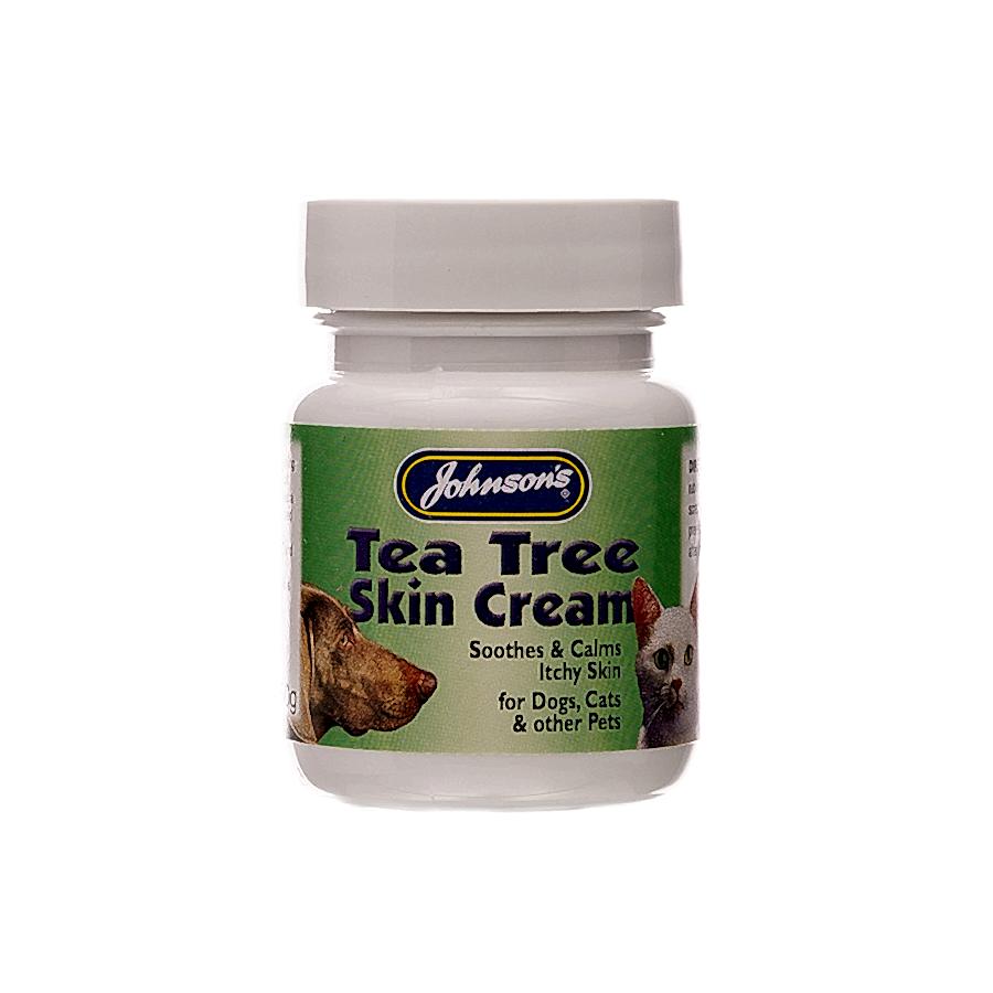 Johnsons Tea Tree Skin Cream For Dogs & Cats