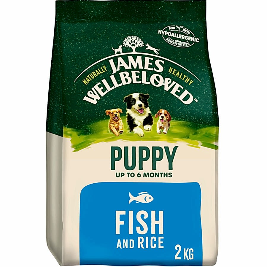 James Wellbeloved Puppy Dry Dog Food Fish & Rice