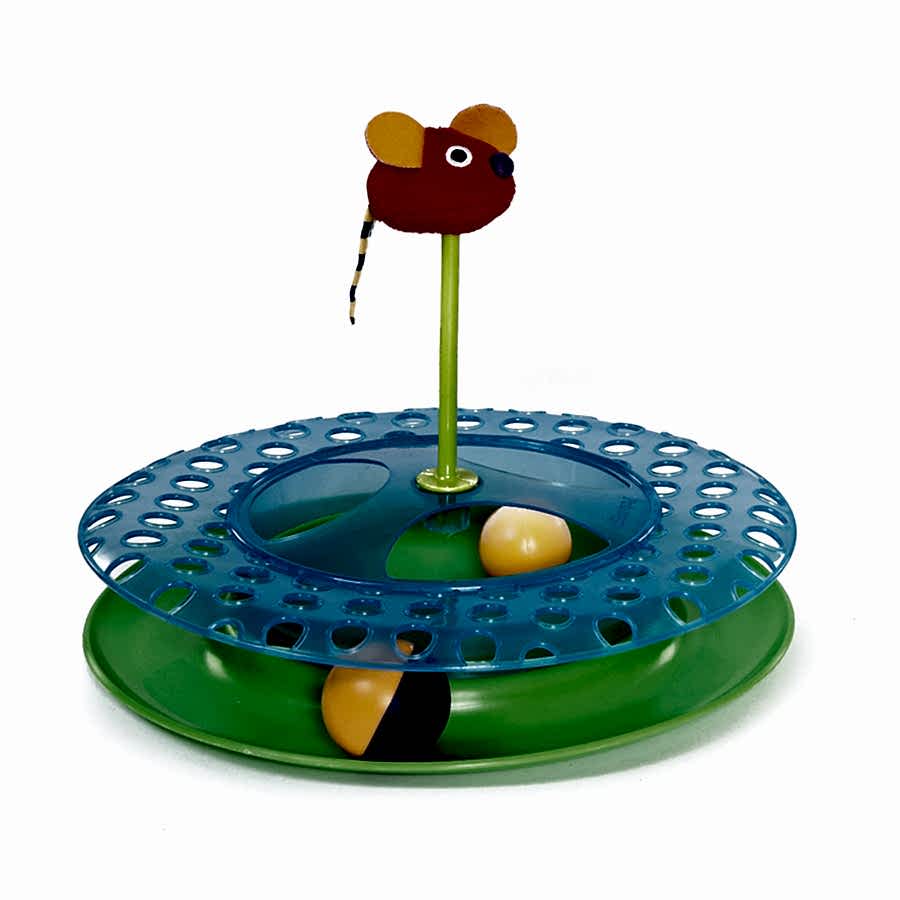 Petstages Cheese Chase Interactive Cat Toy