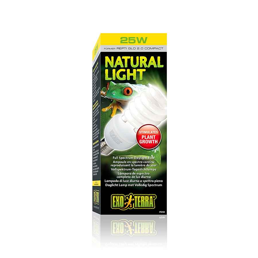 Exo Terra Reptile Natural Light Full Spectrum Daylight Bulb