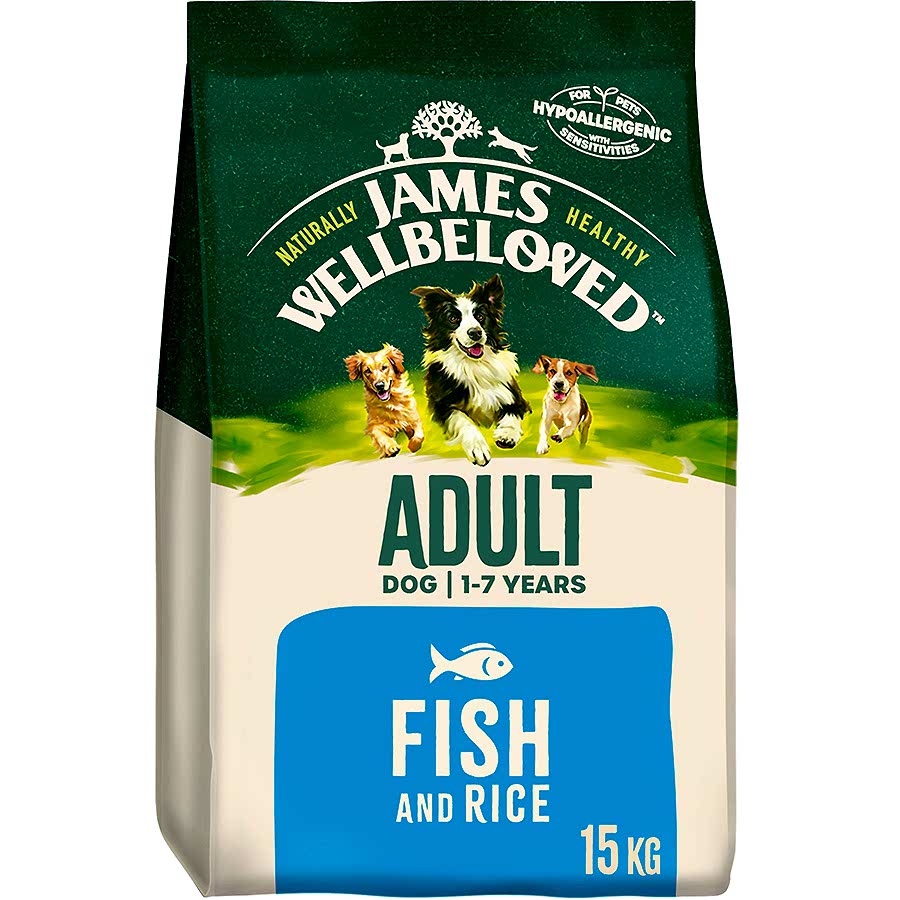 James Wellbeloved Adult Dry Dog Food Fish & Rice