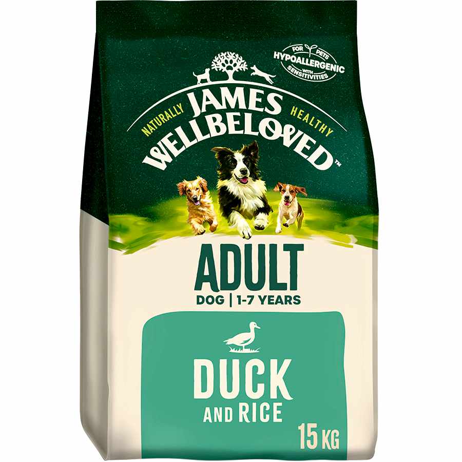 James Wellbeloved Complete Adult Dry Dog Food Duck & Rice