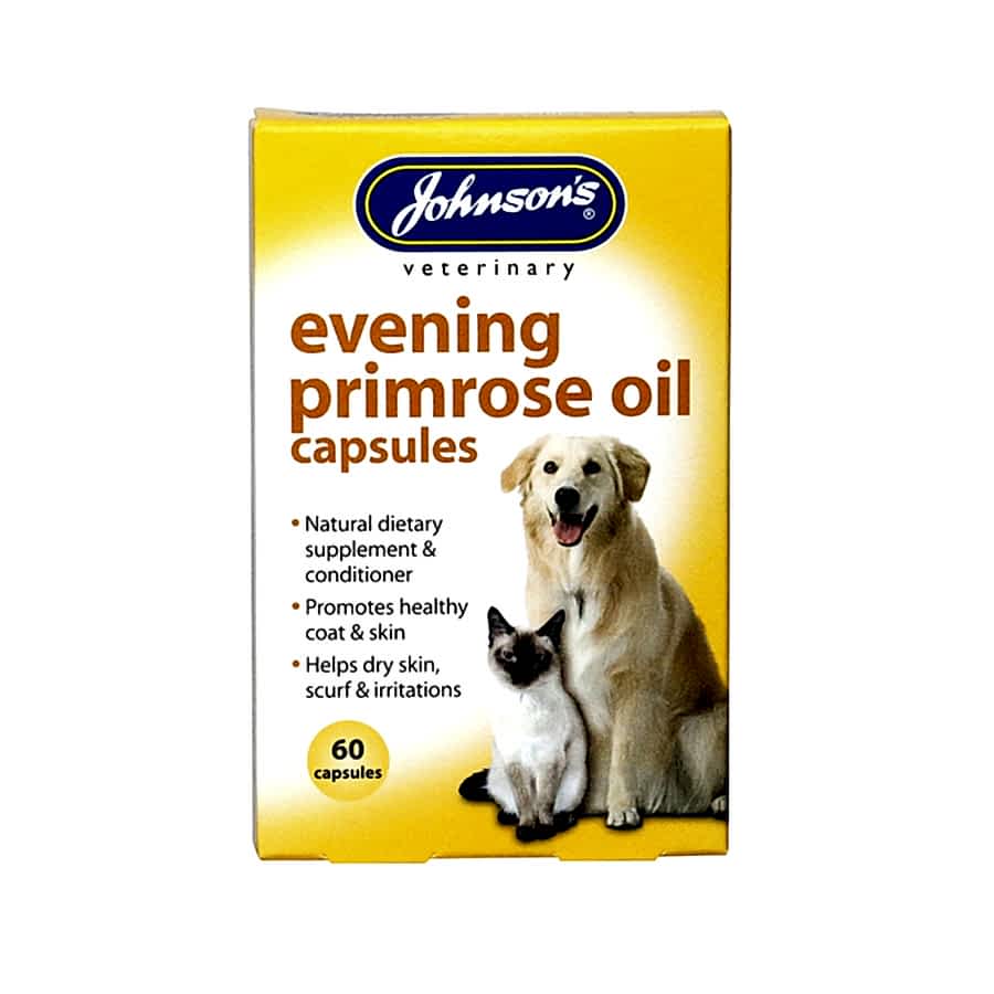 Johnsons Evening Primrose Oil Capsules For Dogs & Cats