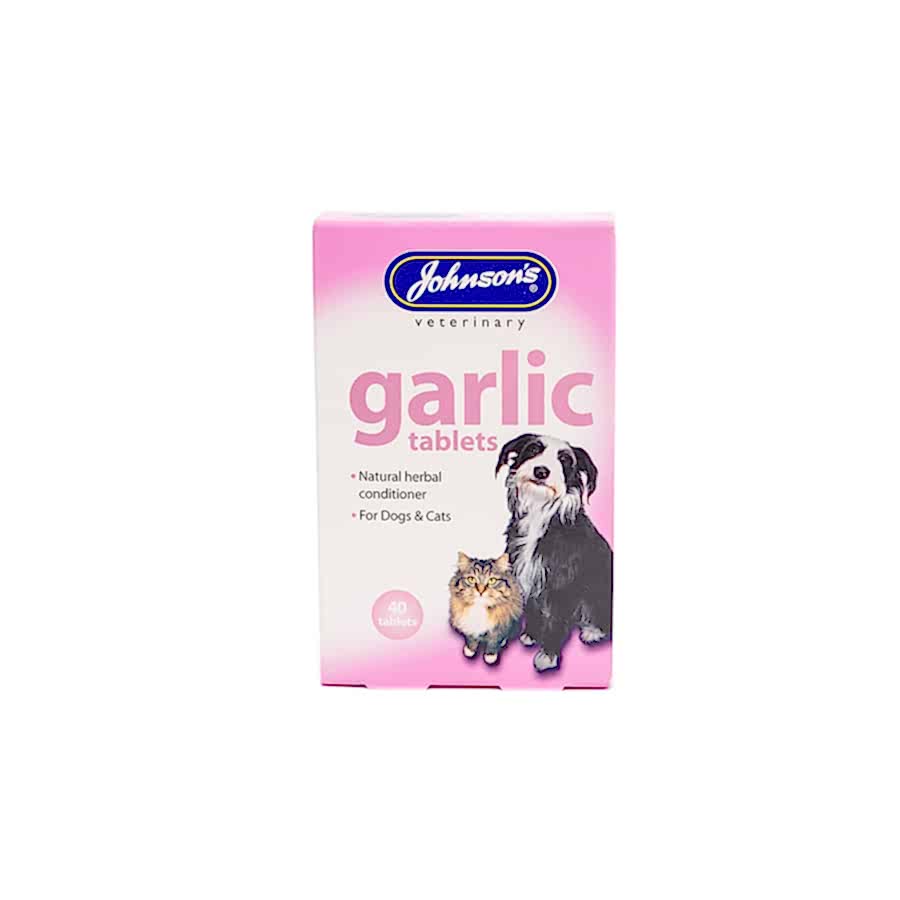 Johnsons Garlic Tablets For Dogs & Cats